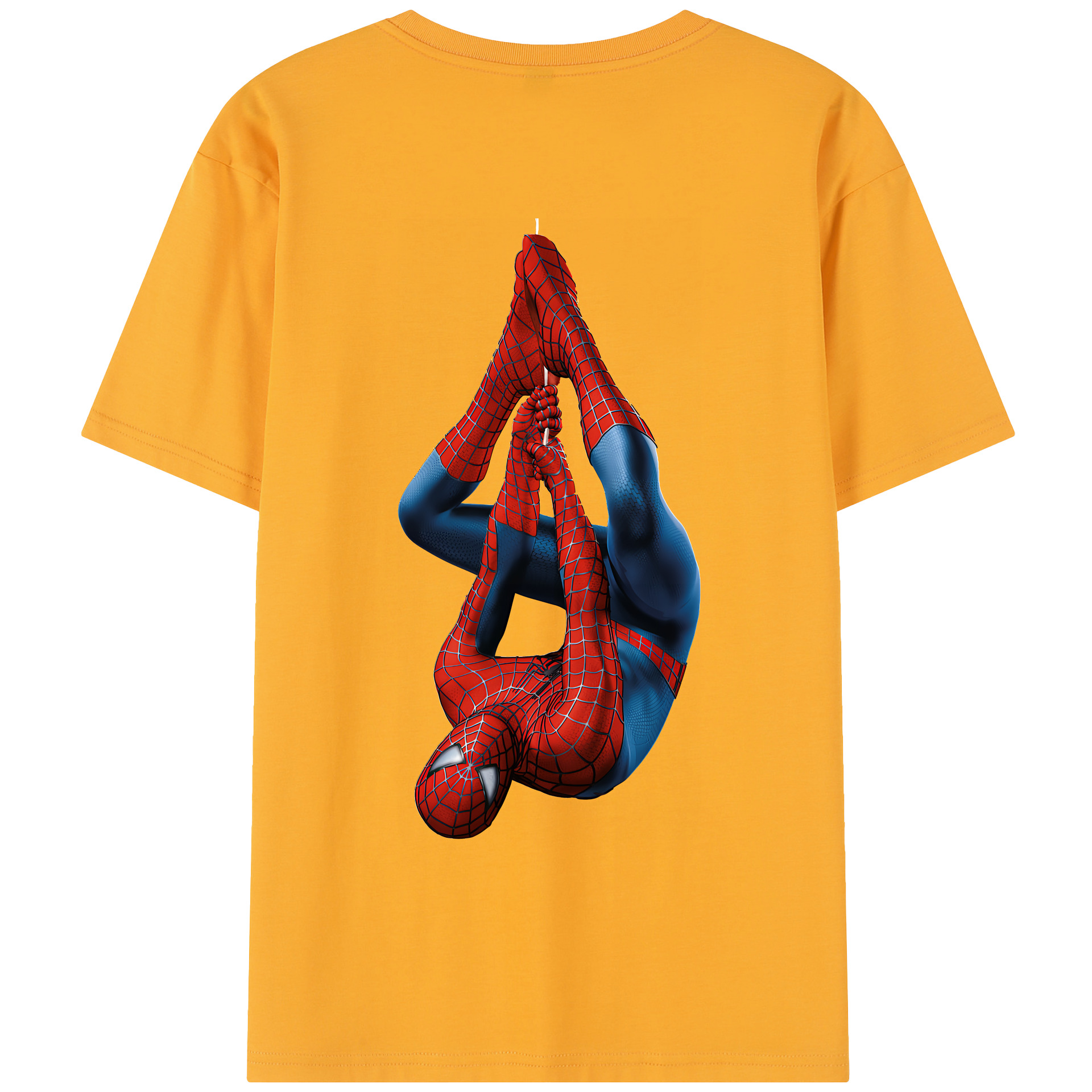 （画像用） Spider Man スパイダーマン レディース半袖Tシャツ(バックプリント)
