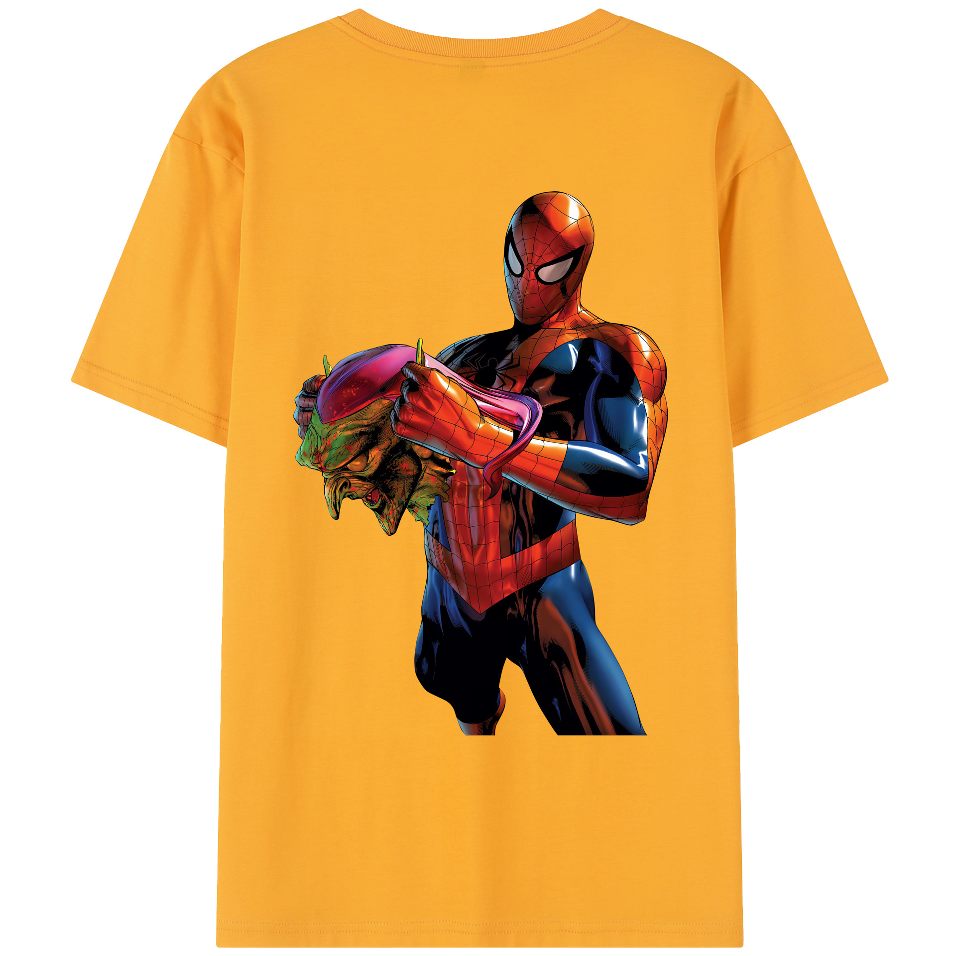（画像用） Spider Man スパイダーマン レディース半袖Tシャツ(バックプリント)