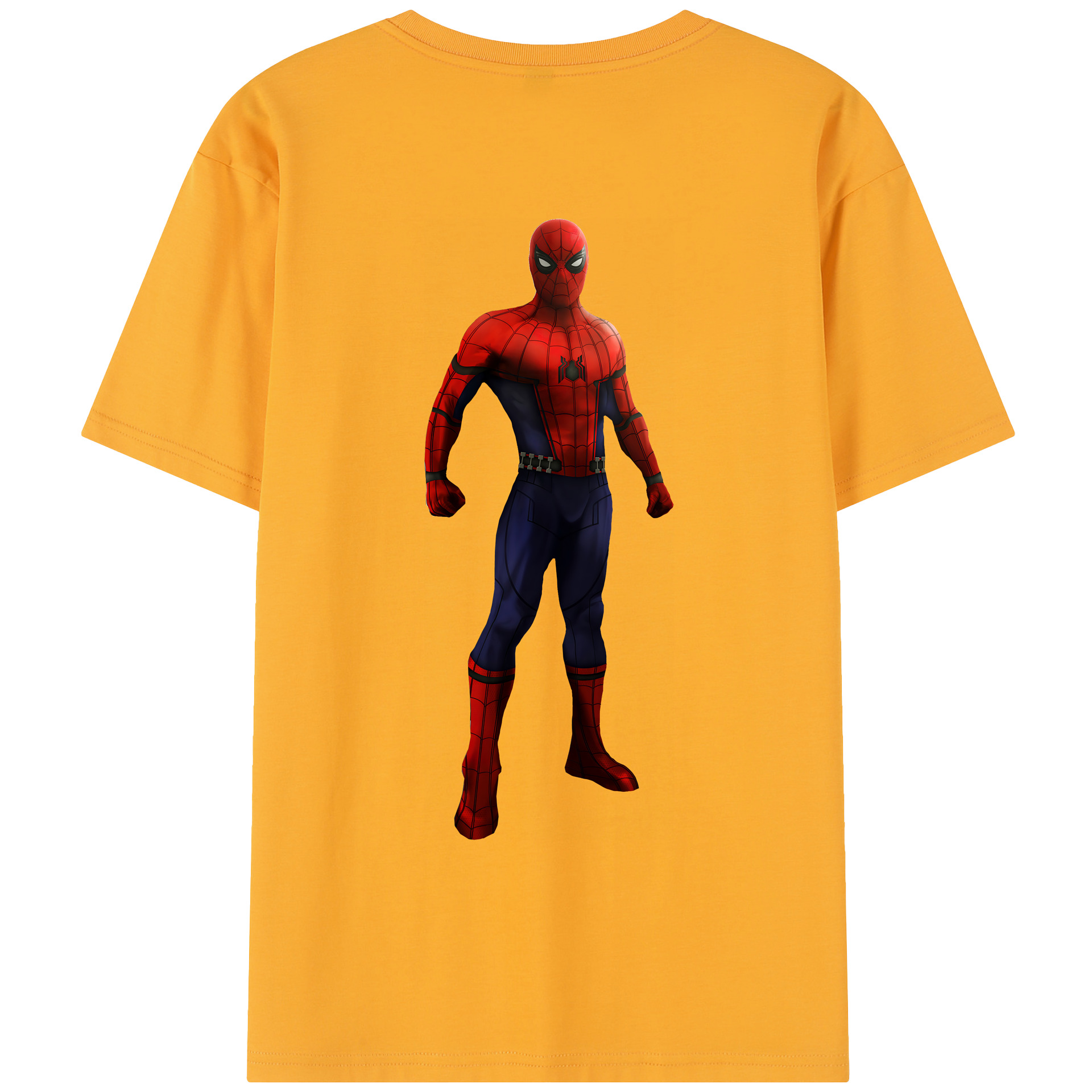 （画像用） Spider Man スパイダーマン レディース半袖Tシャツ(バックプリント)