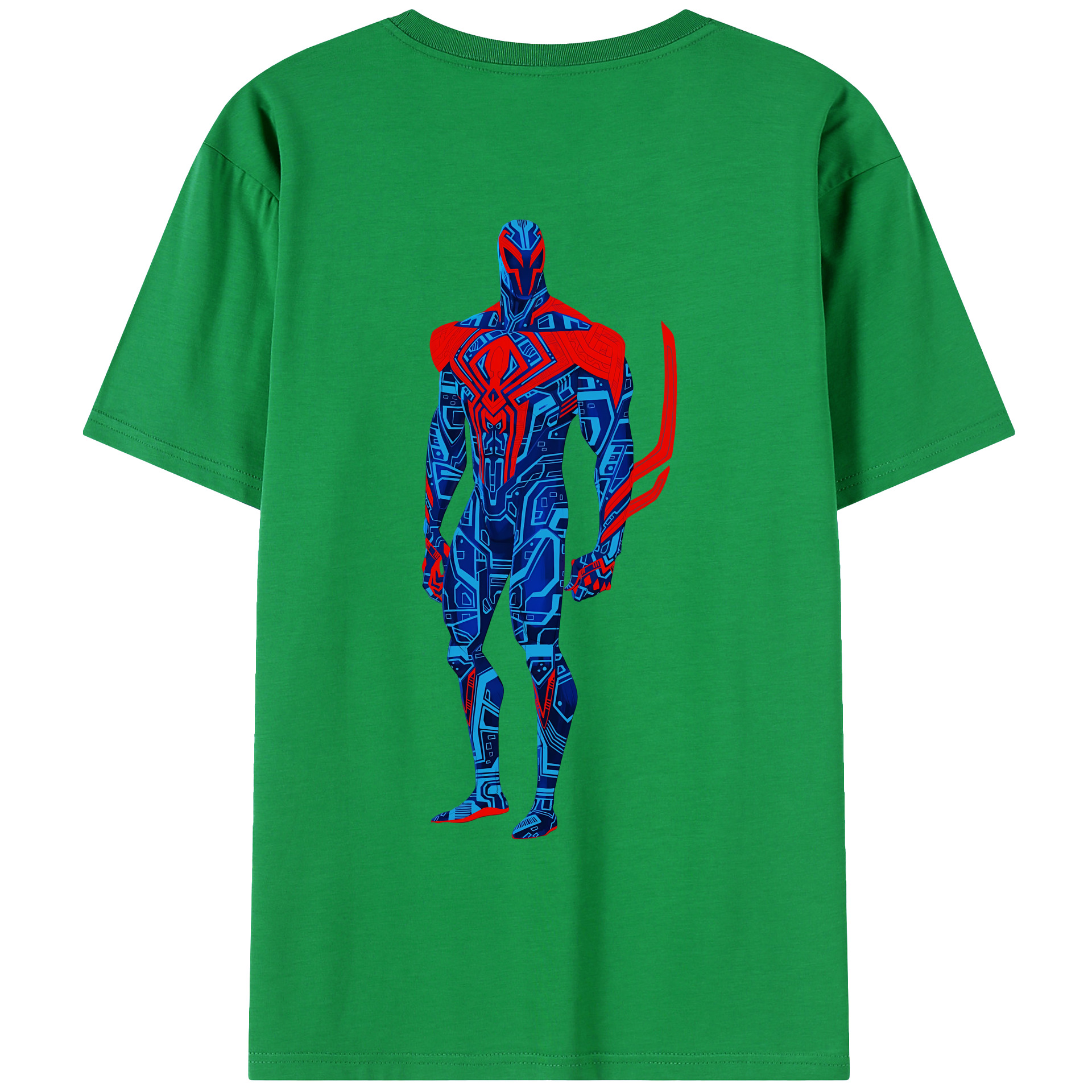 （画像用） Spider Man スパイダーマン レディース半袖Tシャツ(バックプリント)