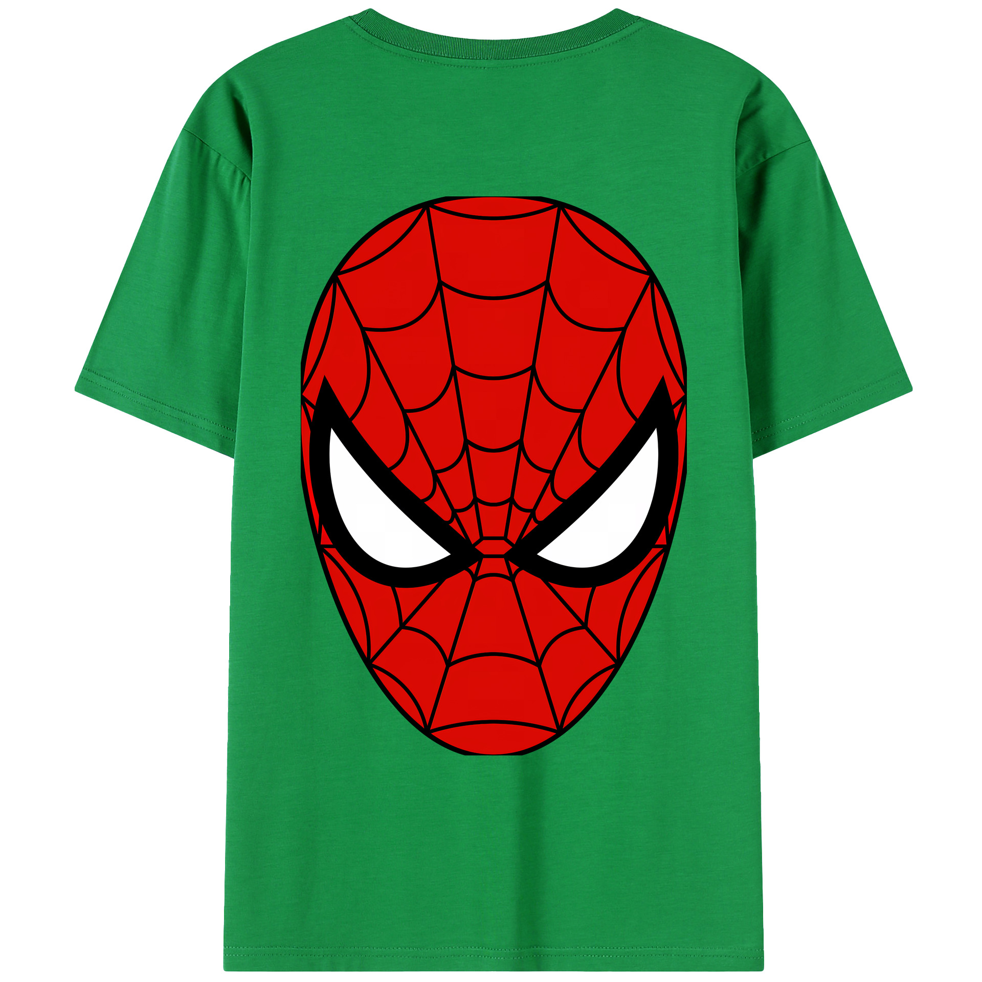 （画像用） Spider Man スパイダーマン レディース半袖Tシャツ(バックプリント)