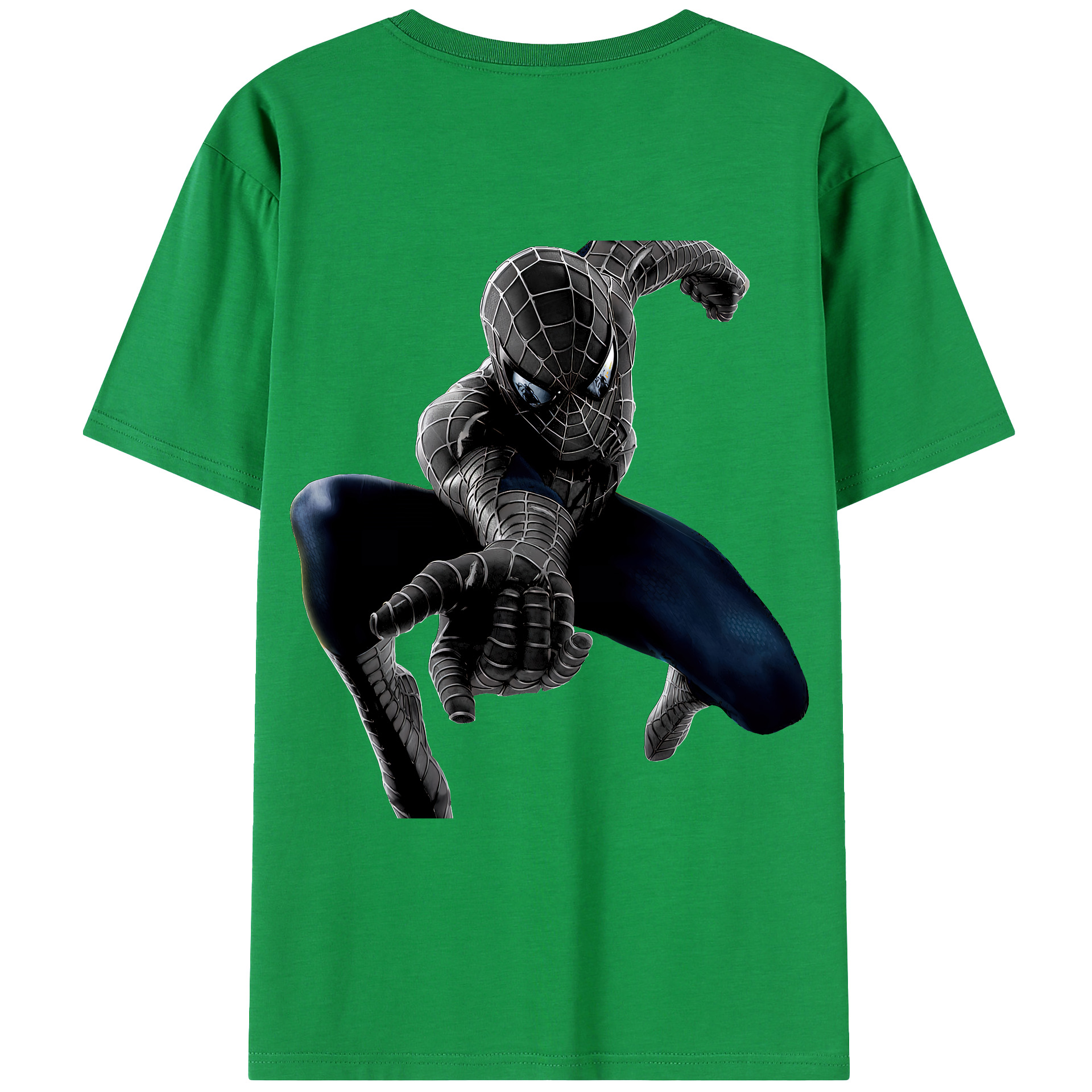 （画像用） Spider Man スパイダーマン レディース半袖Tシャツ(バックプリント)