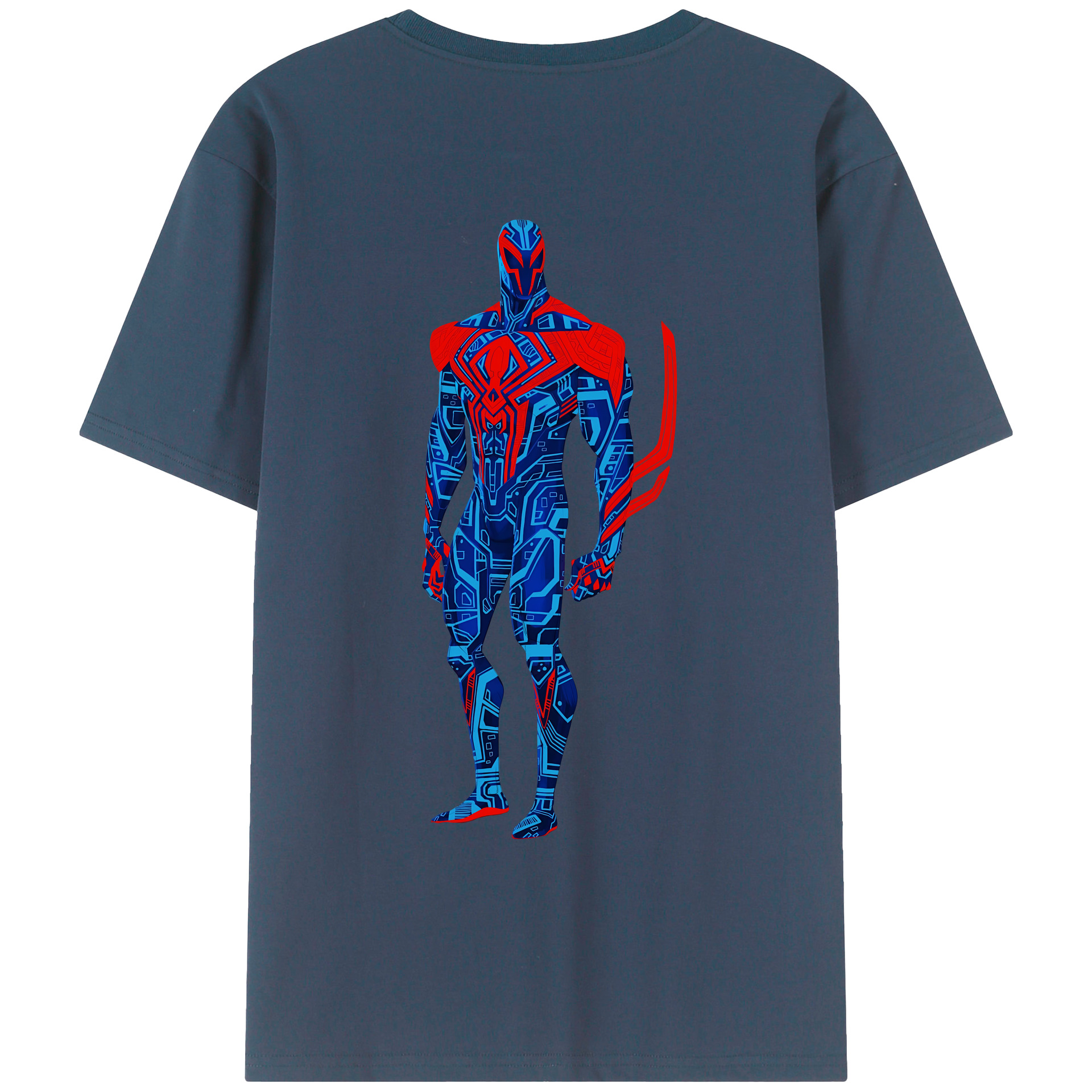 （画像用） Spider Man スパイダーマン レディース半袖Tシャツ(バックプリント)