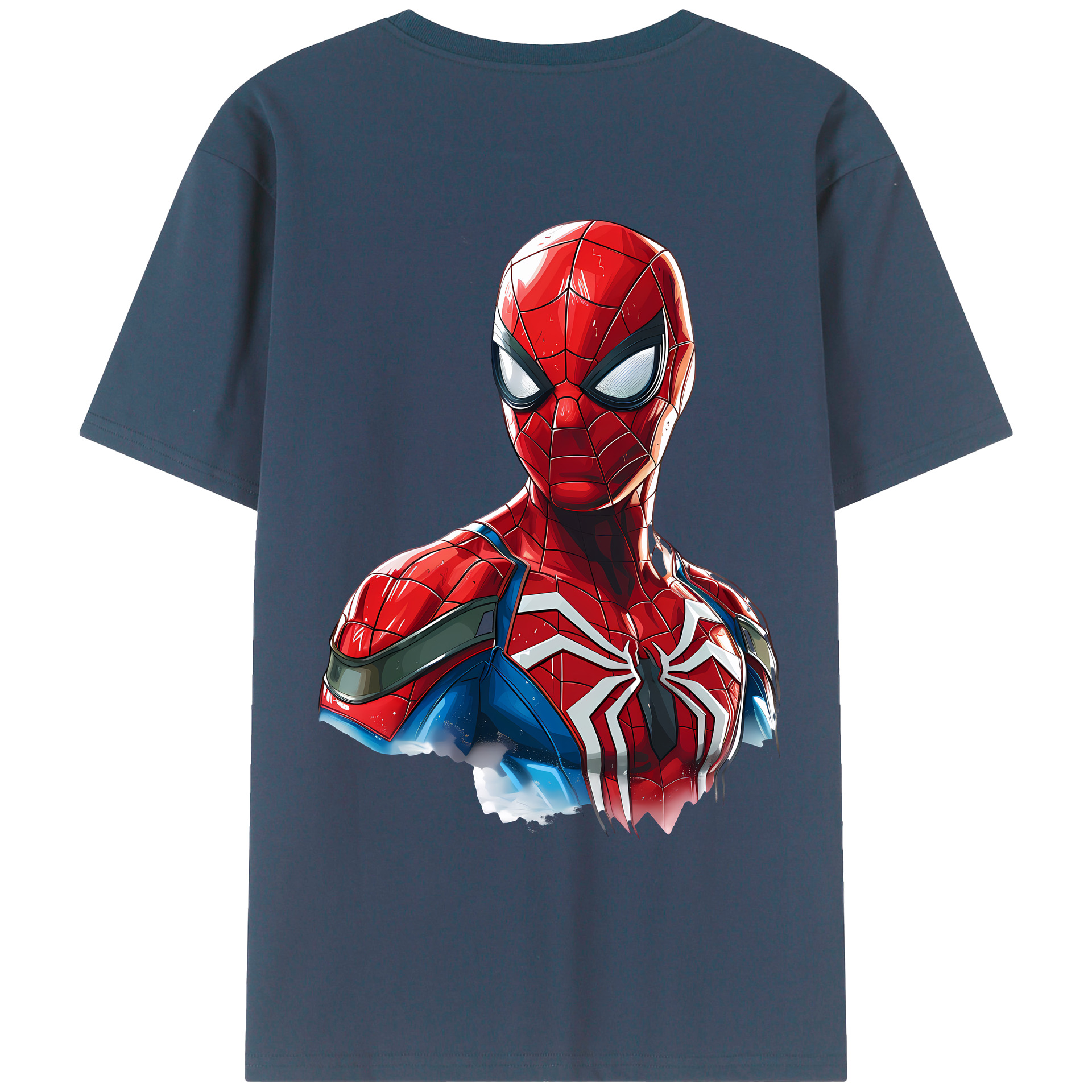 （画像用） Spider Man スパイダーマン レディース半袖Tシャツ(バックプリント)