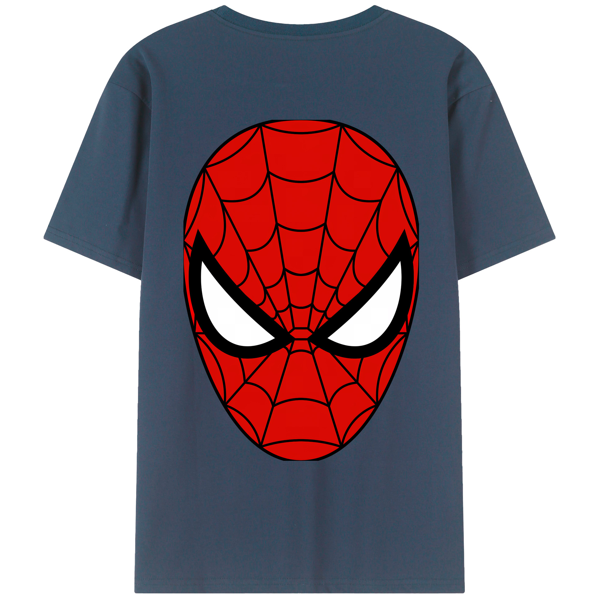 （画像用） Spider Man スパイダーマン レディース半袖Tシャツ(バックプリント)