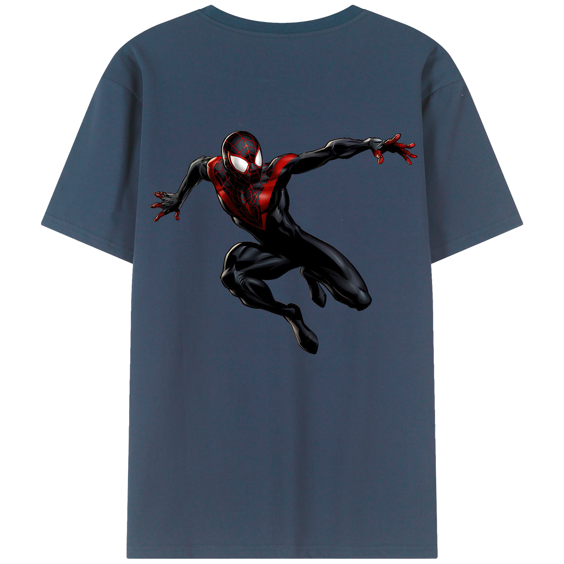 （画像用） Spider Man スパイダーマン レディース半袖Tシャツ(バックプリント)