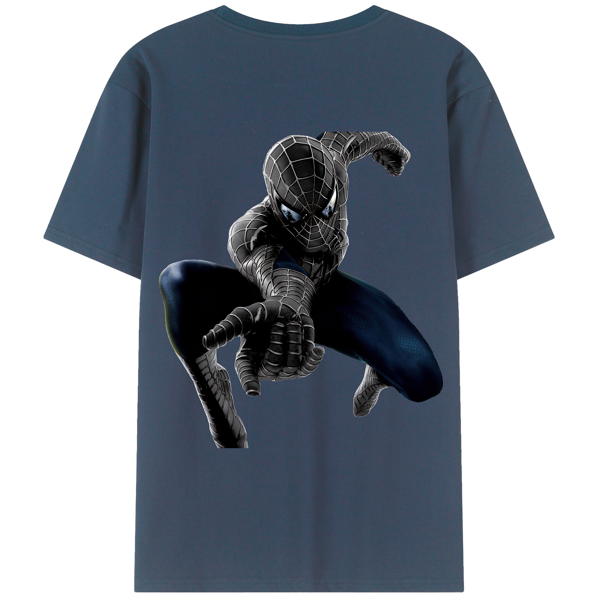 （画像用） Spider Man スパイダーマン レディース半袖Tシャツ(バックプリント)