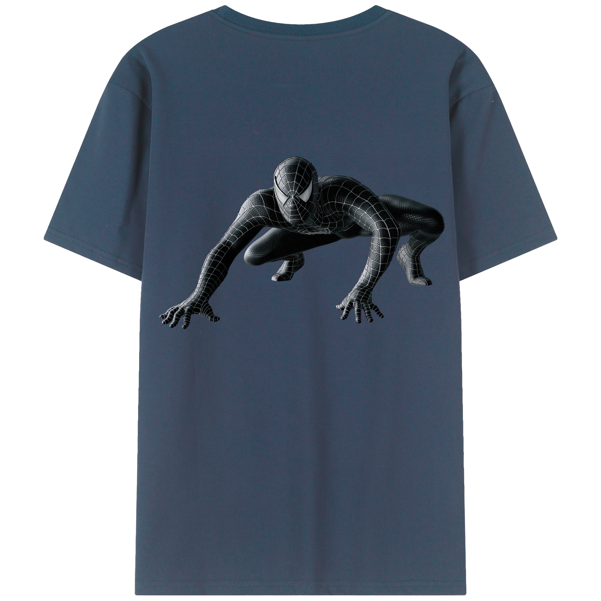 （画像用） Spider Man スパイダーマン レディース半袖Tシャツ(バックプリント)
