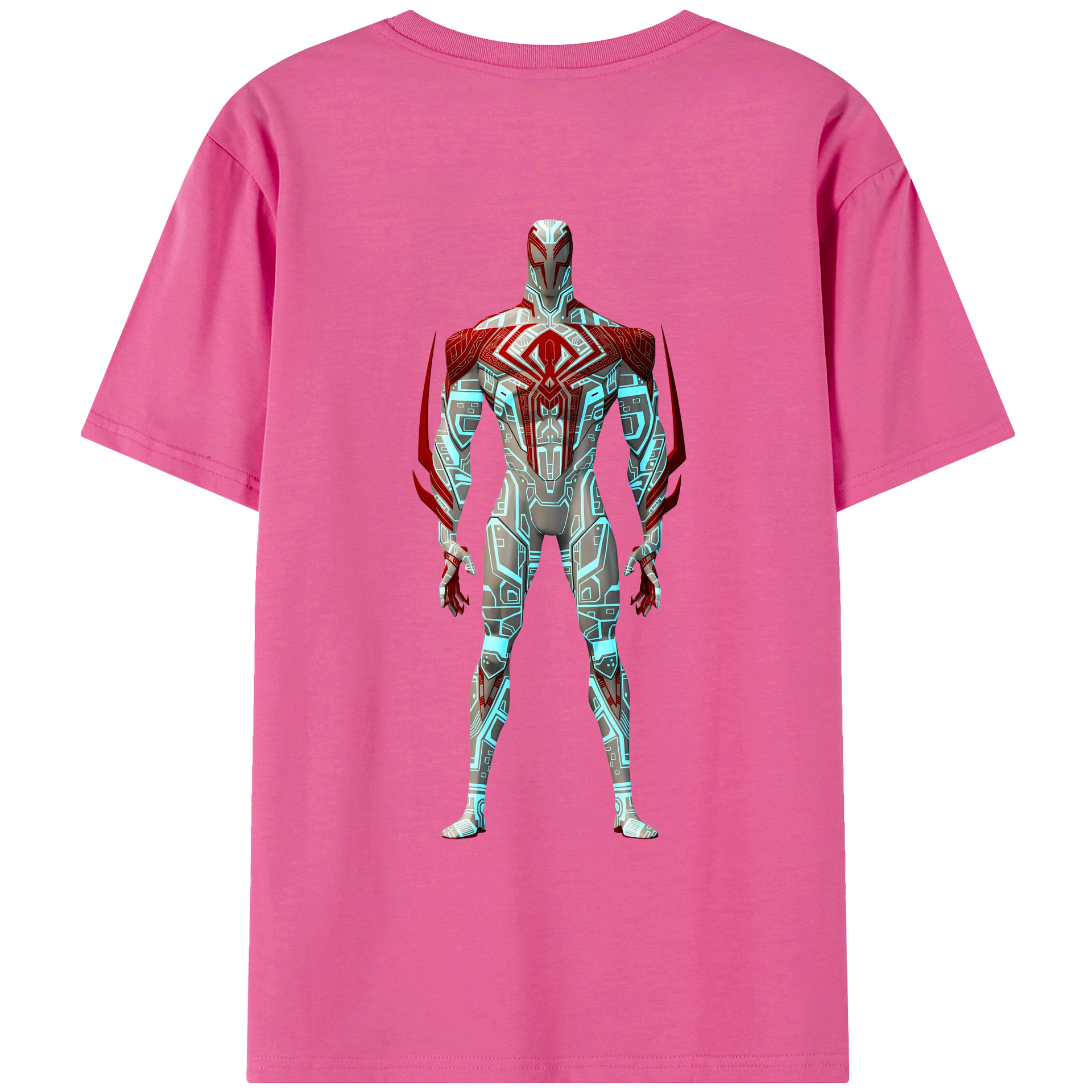 （画像用） Spider Man スパイダーマン レディース半袖Tシャツ(バックプリント)