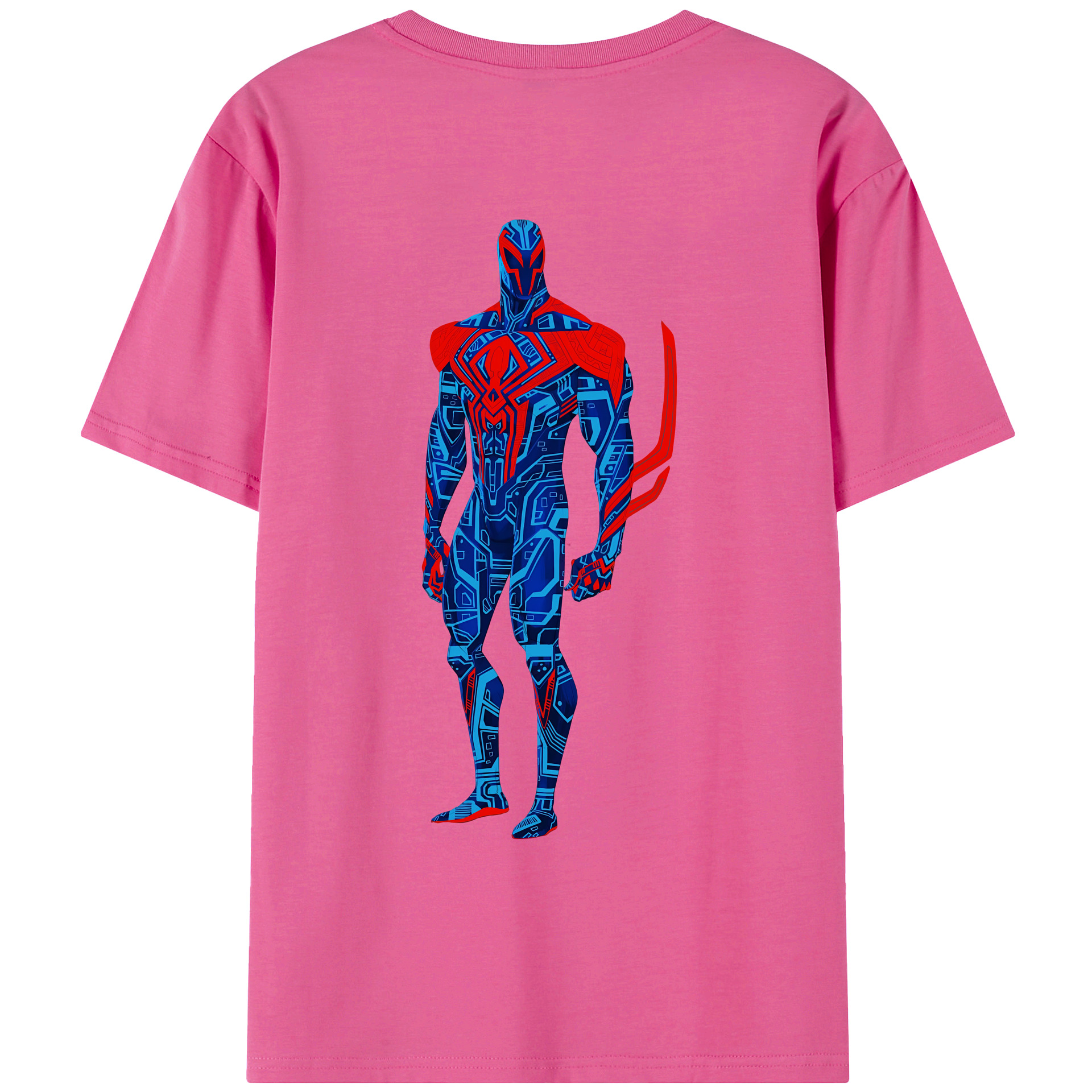 （画像用） Spider Man スパイダーマン レディース半袖Tシャツ(バックプリント)