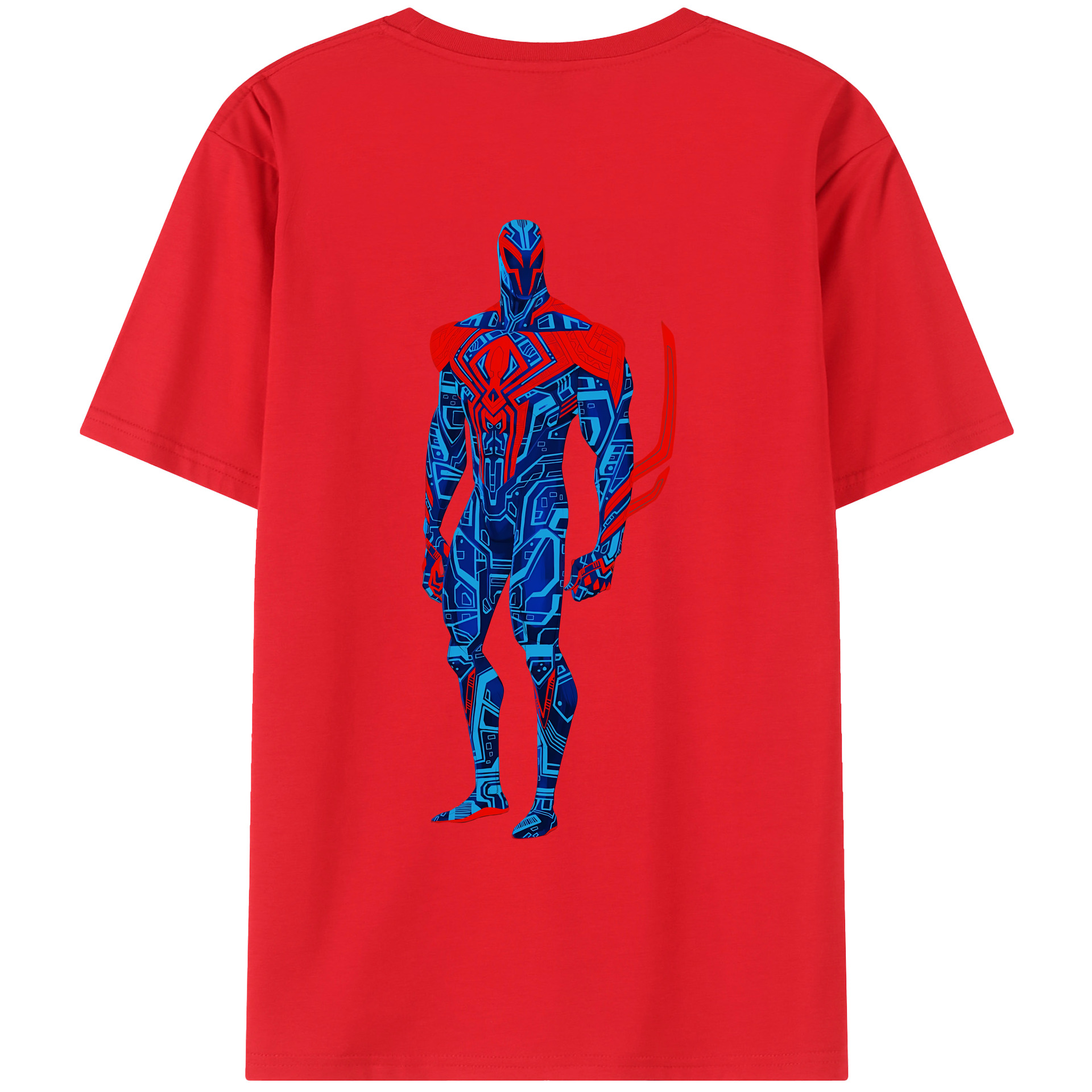 （画像用） Spider Man スパイダーマン レディース半袖Tシャツ(バックプリント)