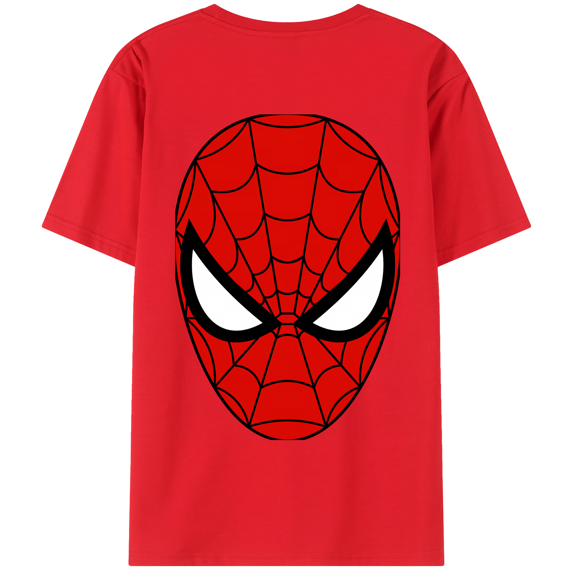 （画像用） Spider Man スパイダーマン レディース半袖Tシャツ(バックプリント)