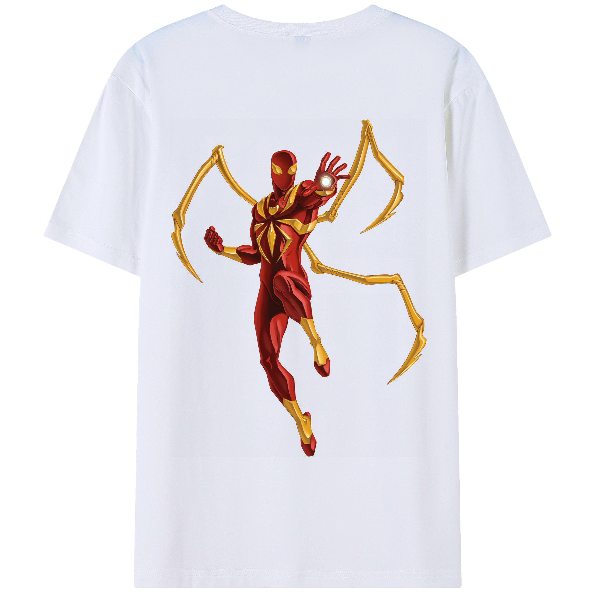 （画像用） Spider Man スパイダーマン レディース半袖Tシャツ(バックプリント)