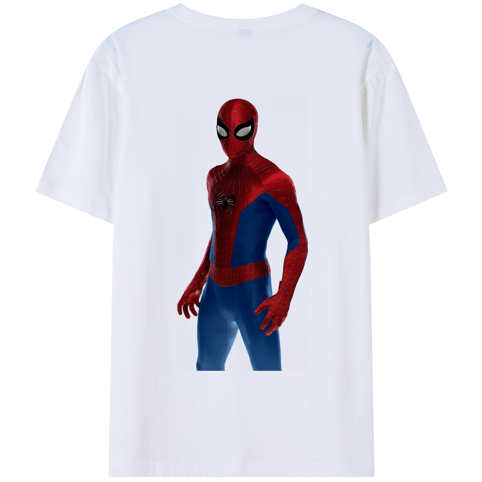 （画像用） Spider Man スパイダーマン レディース半袖Tシャツ(バックプリント)
