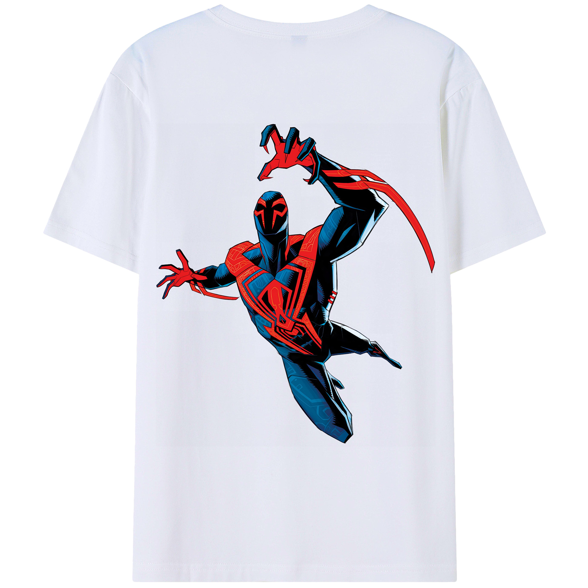 （画像用） Spider Man スパイダーマン レディース半袖Tシャツ(バックプリント)