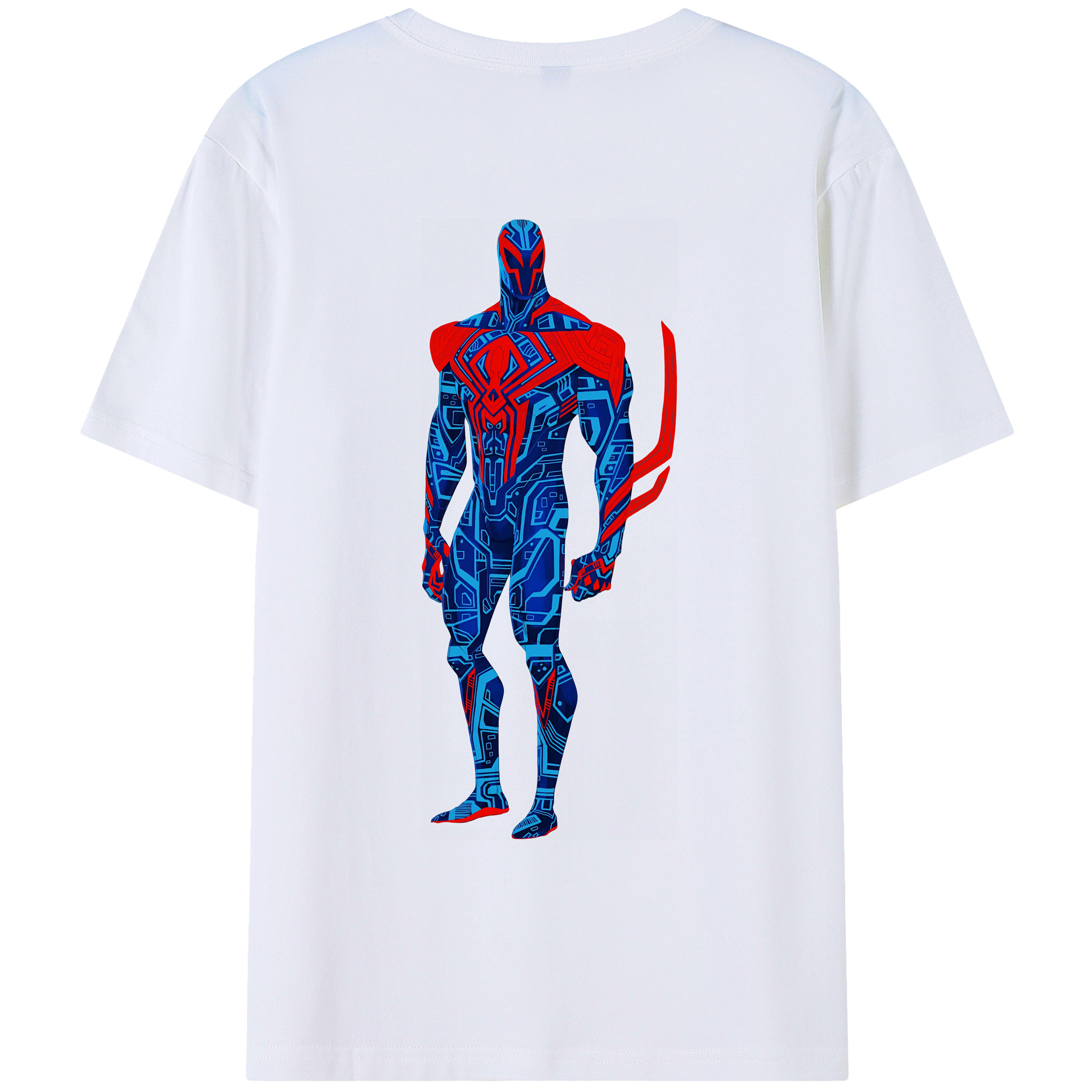 （画像用） Spider Man スパイダーマン レディース半袖Tシャツ(バックプリント)