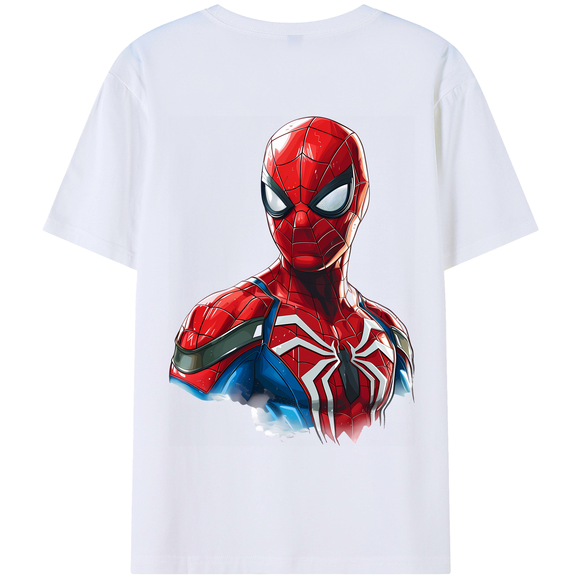 （画像用） Spider Man スパイダーマン レディース半袖Tシャツ(バックプリント)