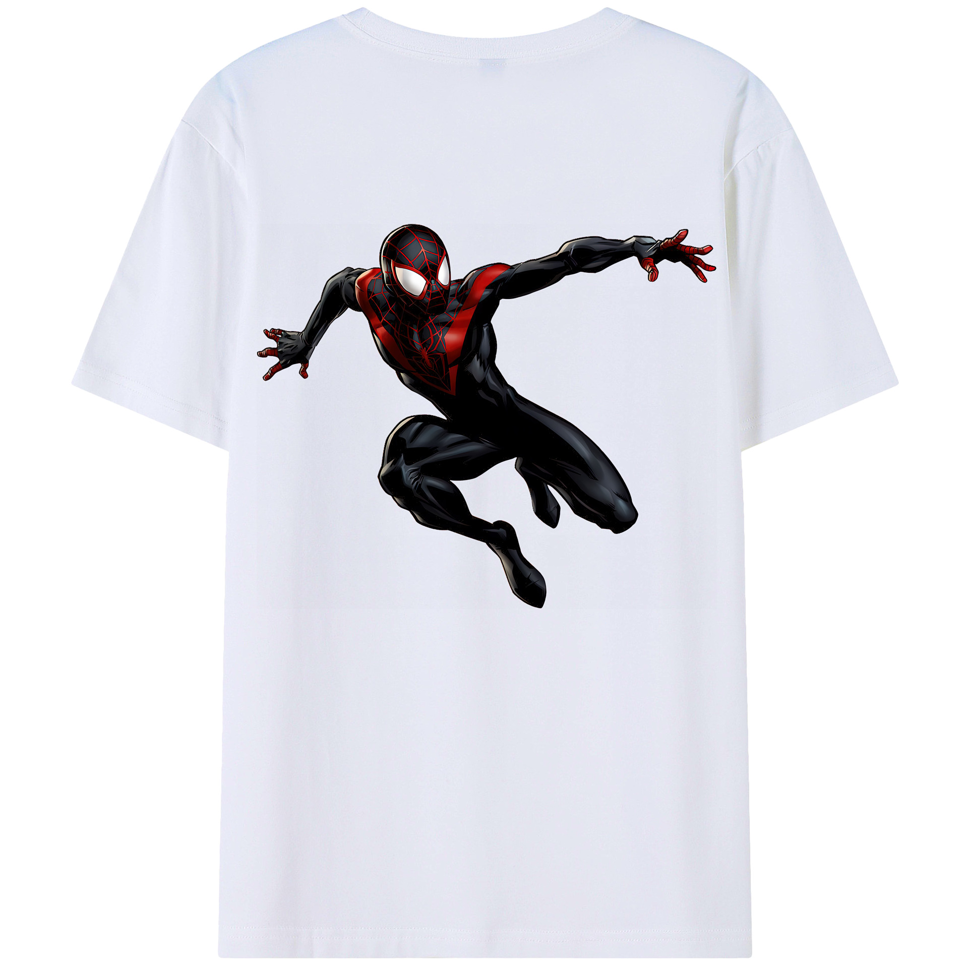 （画像用） Spider Man スパイダーマン レディース半袖Tシャツ(バックプリント)