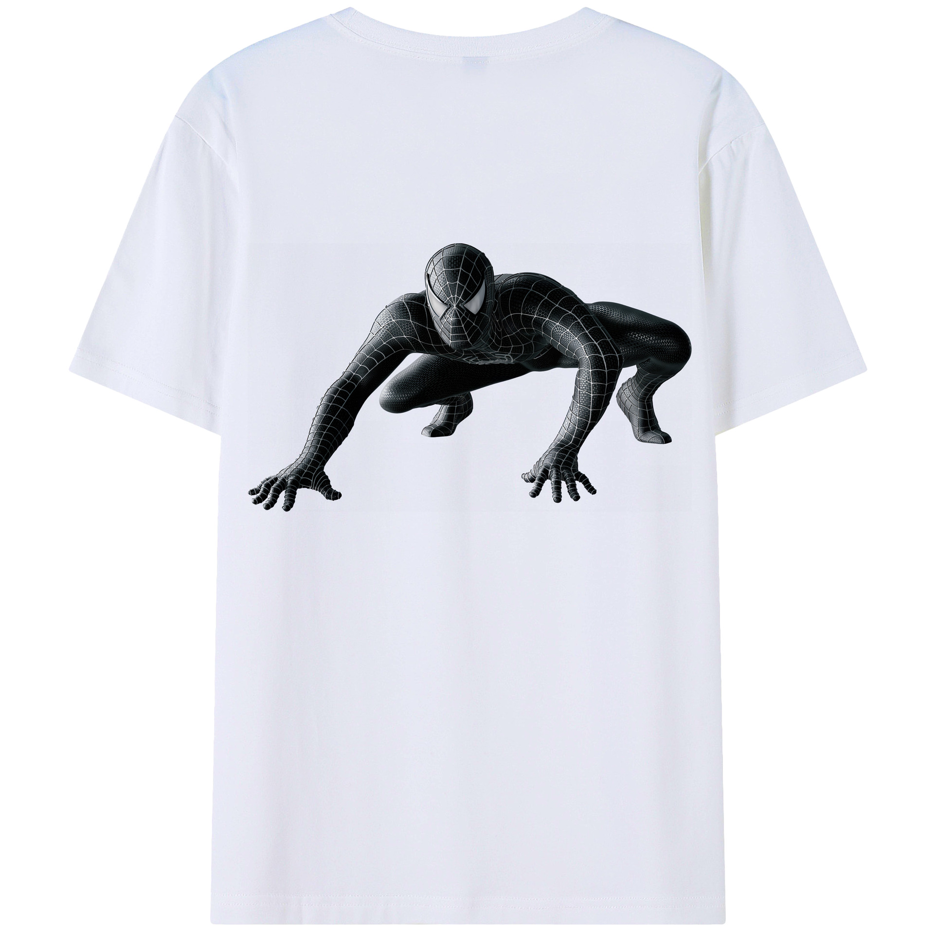 （画像用） Spider Man スパイダーマン レディース半袖Tシャツ(バックプリント)