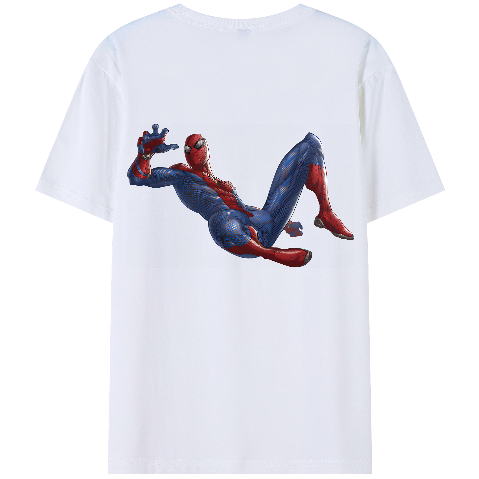 （画像用） Spider Man スパイダーマン レディース半袖Tシャツ(バックプリント)