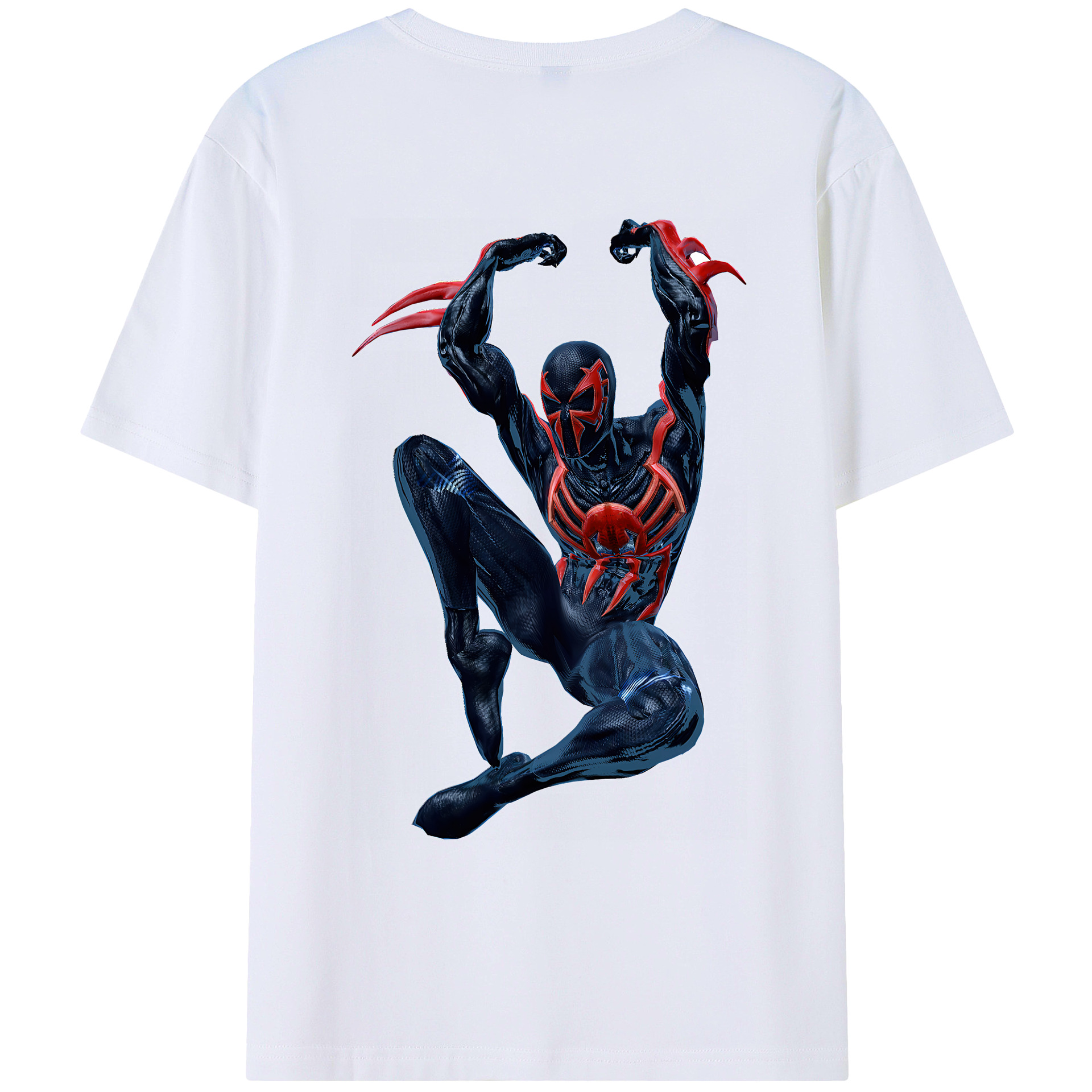 （画像用） Spider Man スパイダーマン レディース半袖Tシャツ(バックプリント)
