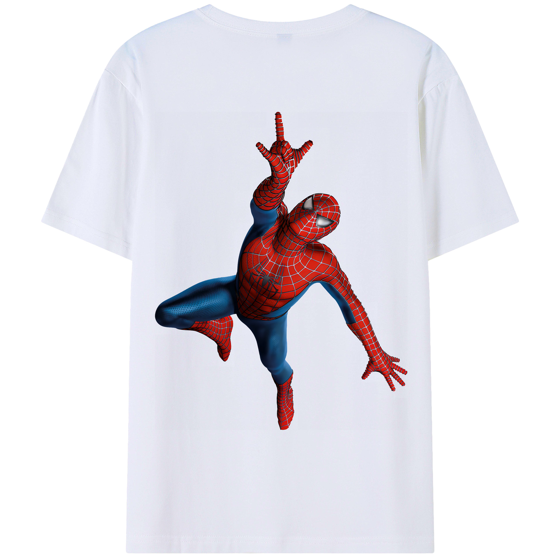 （画像用） Spider Man スパイダーマン レディース半袖Tシャツ(バックプリント)