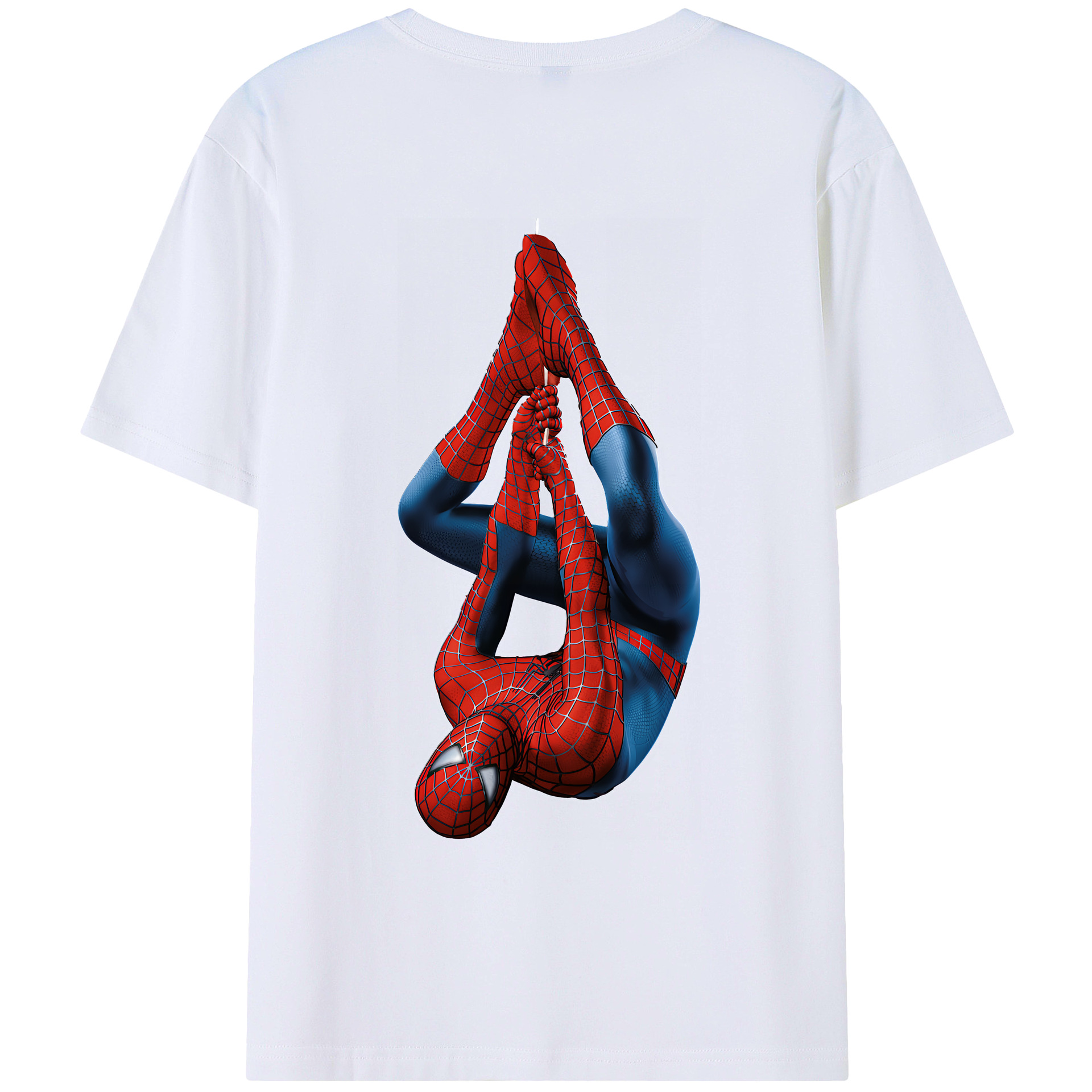 （画像用） Spider Man スパイダーマン レディース半袖Tシャツ(バックプリント)