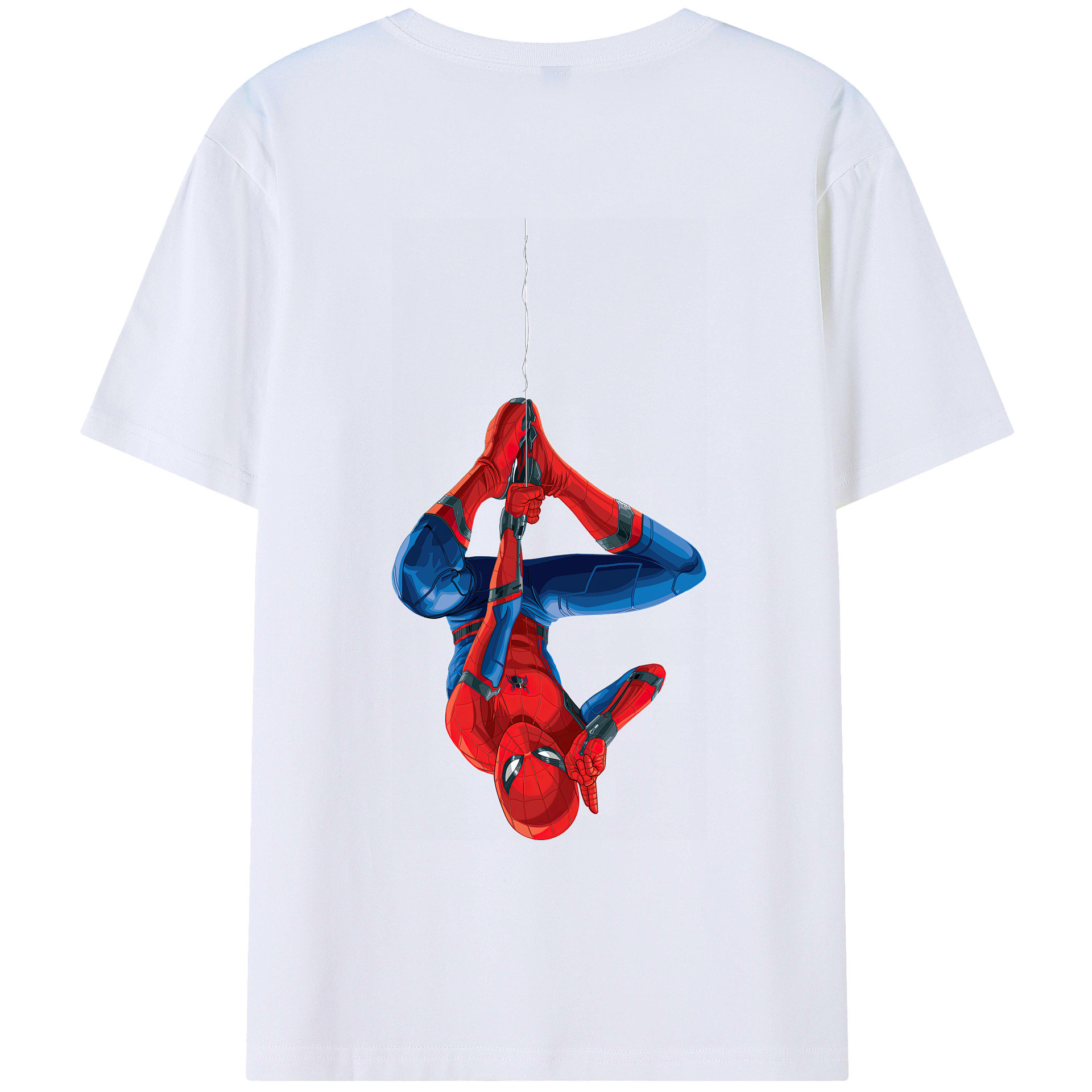 （画像用） Spider Man スパイダーマン レディース半袖Tシャツ(バックプリント)