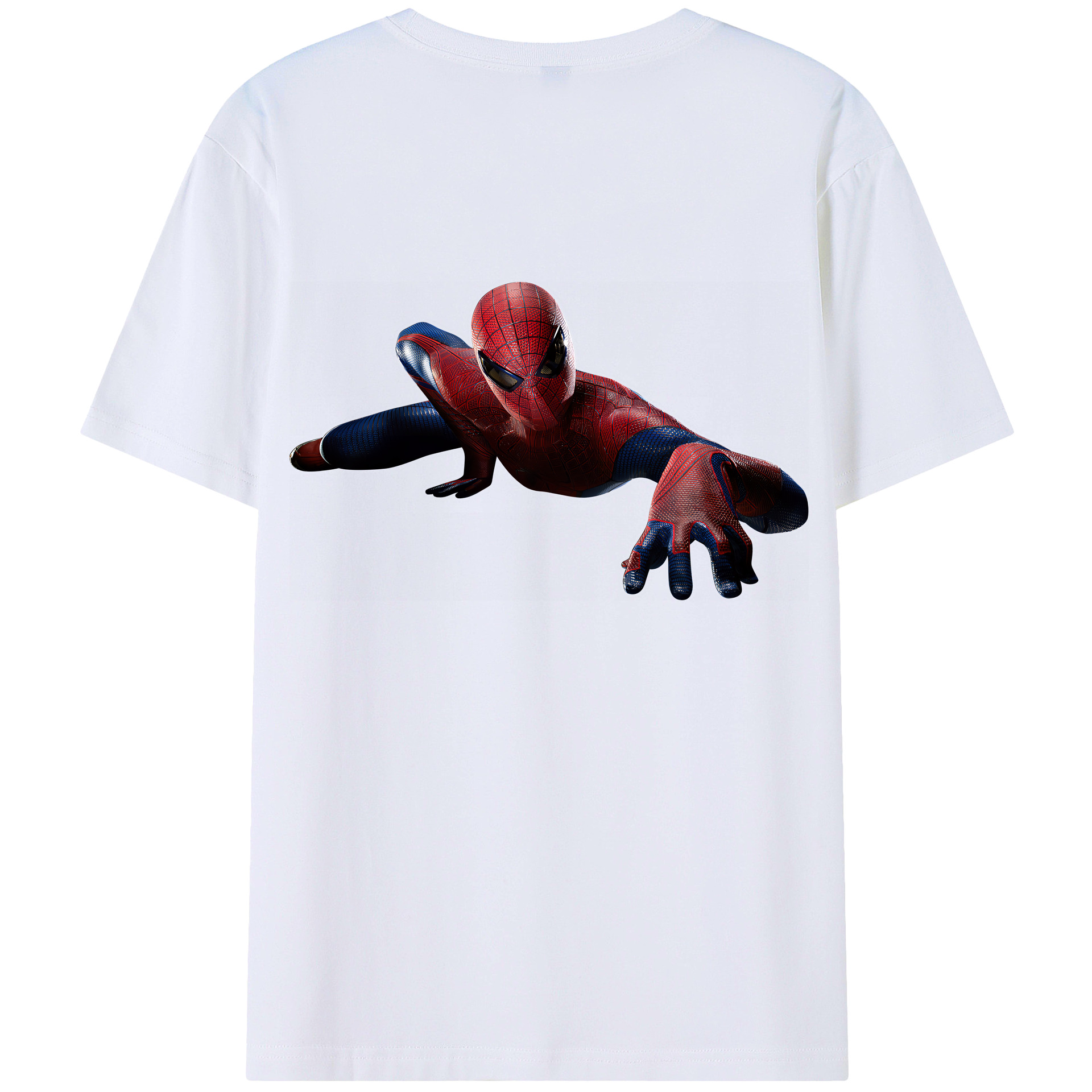 （画像用） Spider Man スパイダーマン レディース半袖Tシャツ(バックプリント)