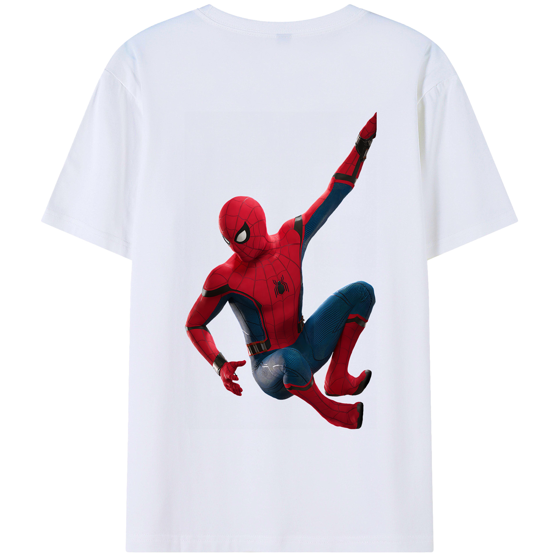（画像用） Spider Man スパイダーマン レディース半袖Tシャツ(バックプリント)
