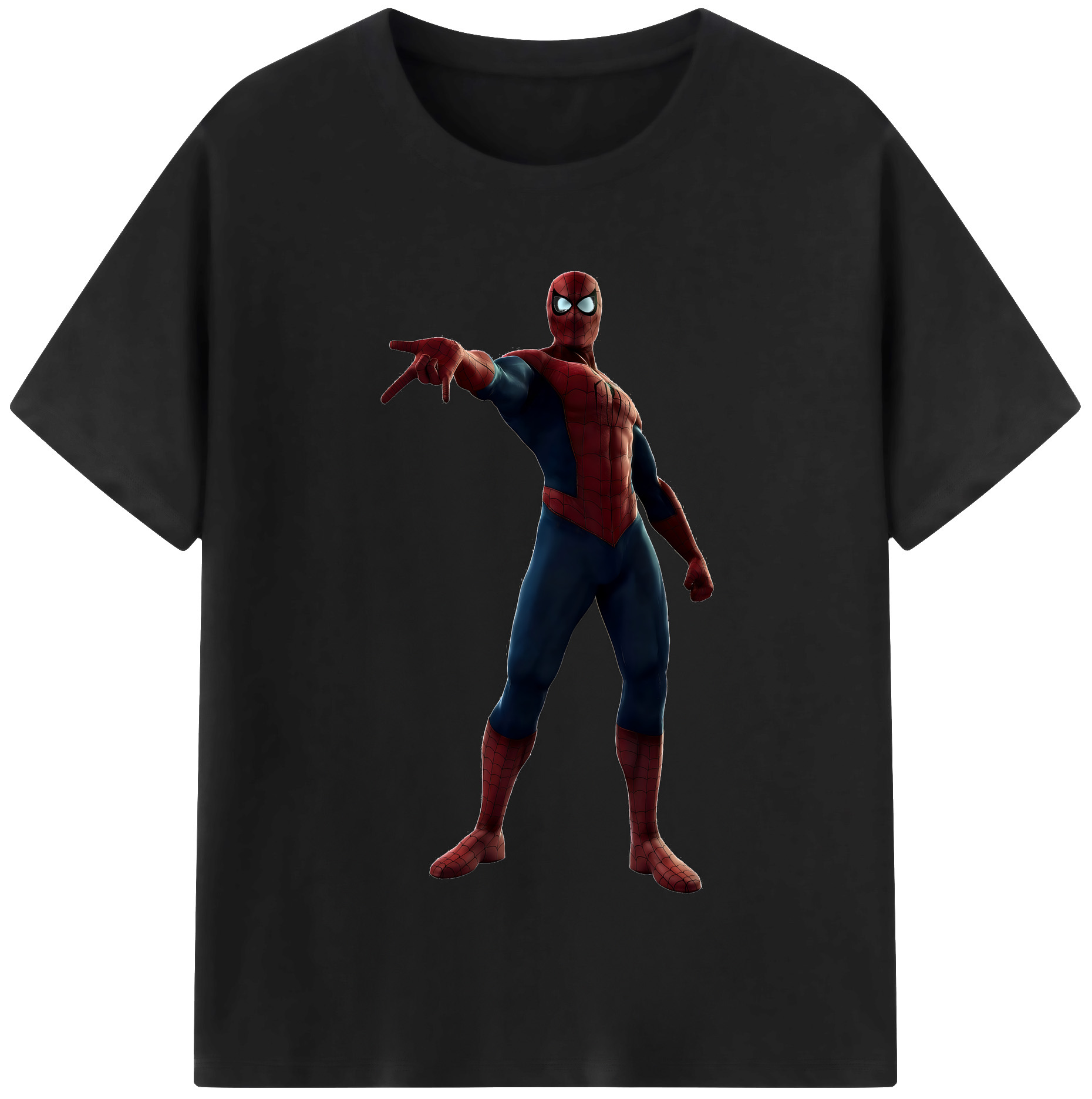（画像用） Spider Man スパイダーマン レディースカジュアルプリントTシャツ（綿100％）