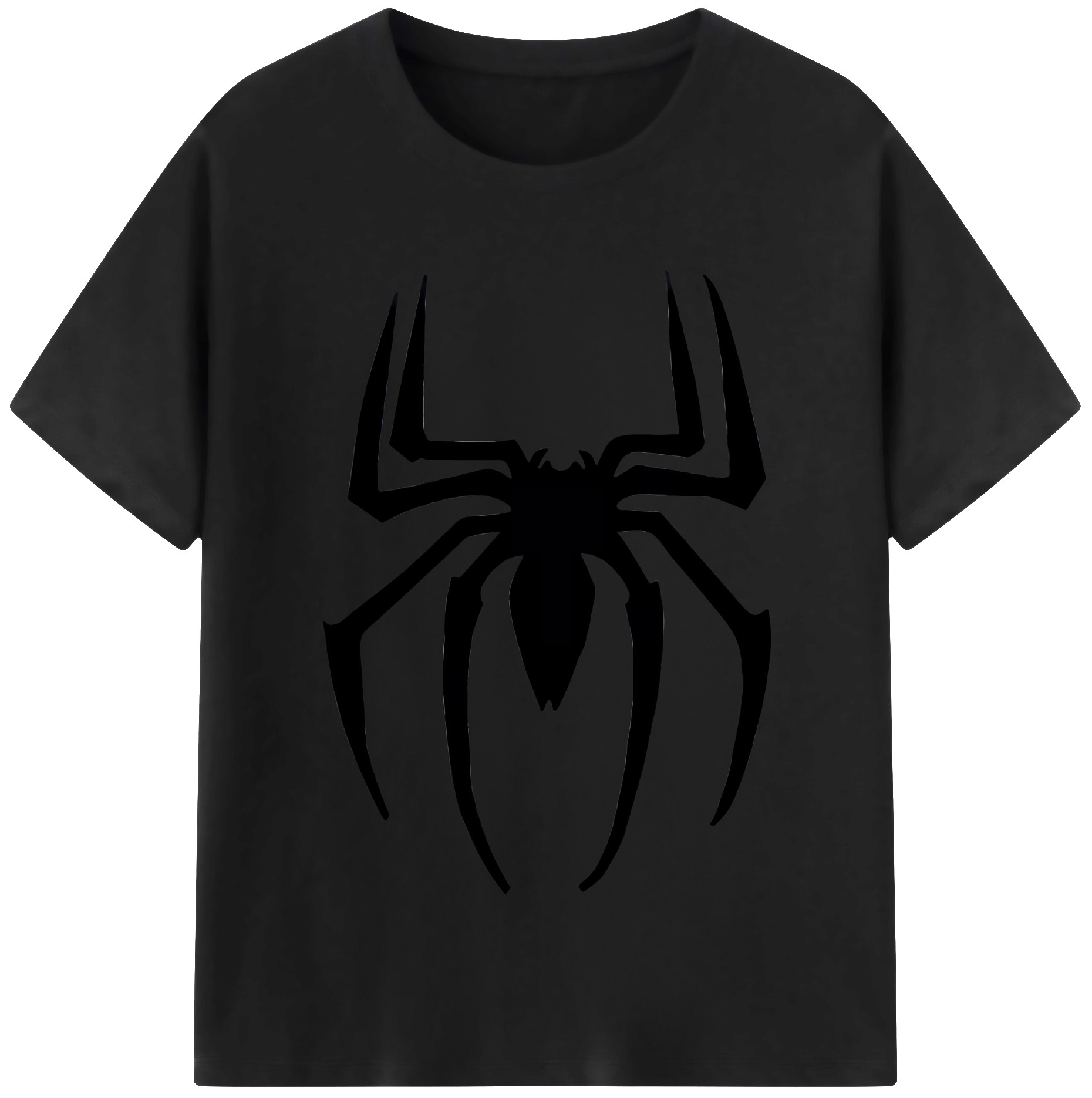 （画像用） Spider Man スパイダーマン レディースカジュアルプリントTシャツ（綿100％）
