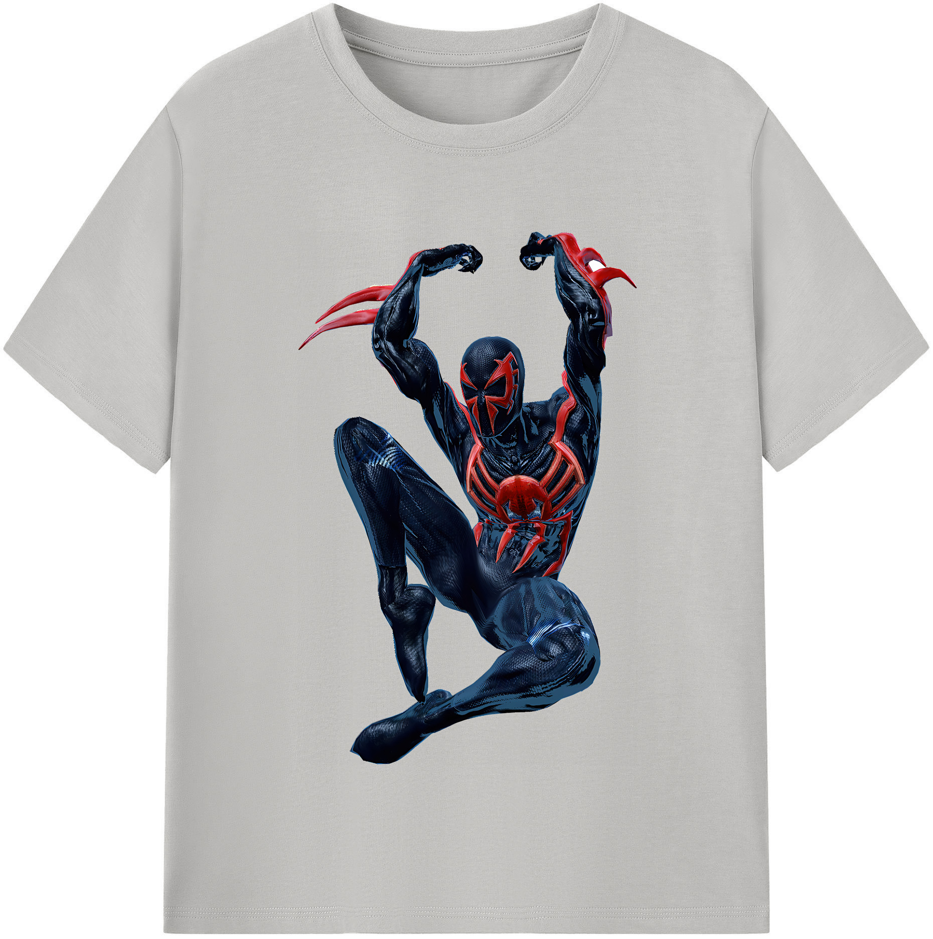 （画像用） Spider Man スパイダーマン レディースカジュアルプリントTシャツ（綿100％）