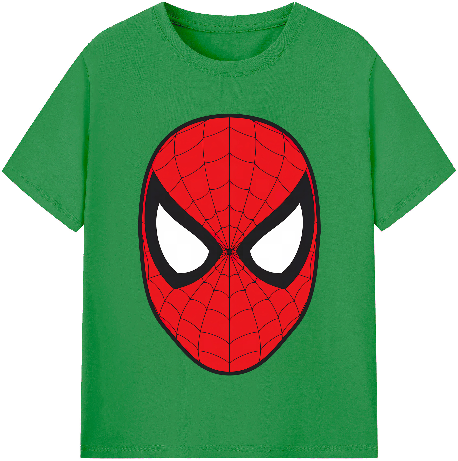 （画像用） Spider Man スパイダーマン レディースカジュアルプリントTシャツ（綿100％）
