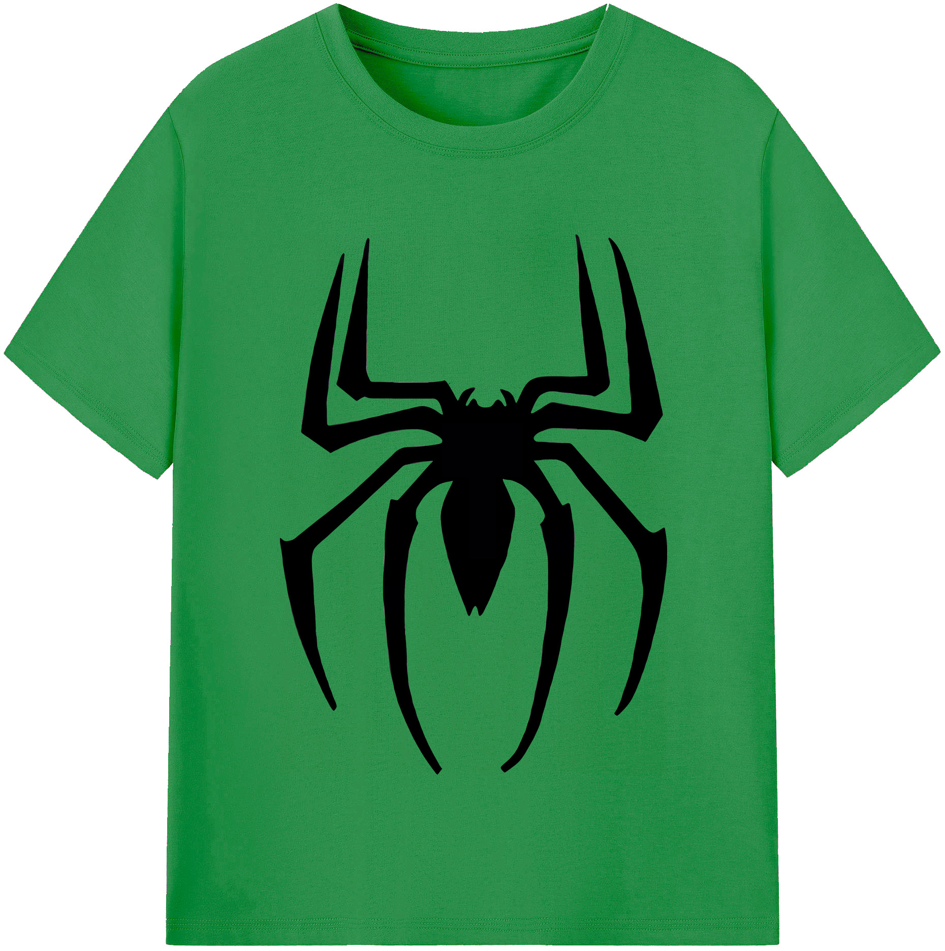 （画像用） Spider Man スパイダーマン レディースカジュアルプリントTシャツ（綿100％）