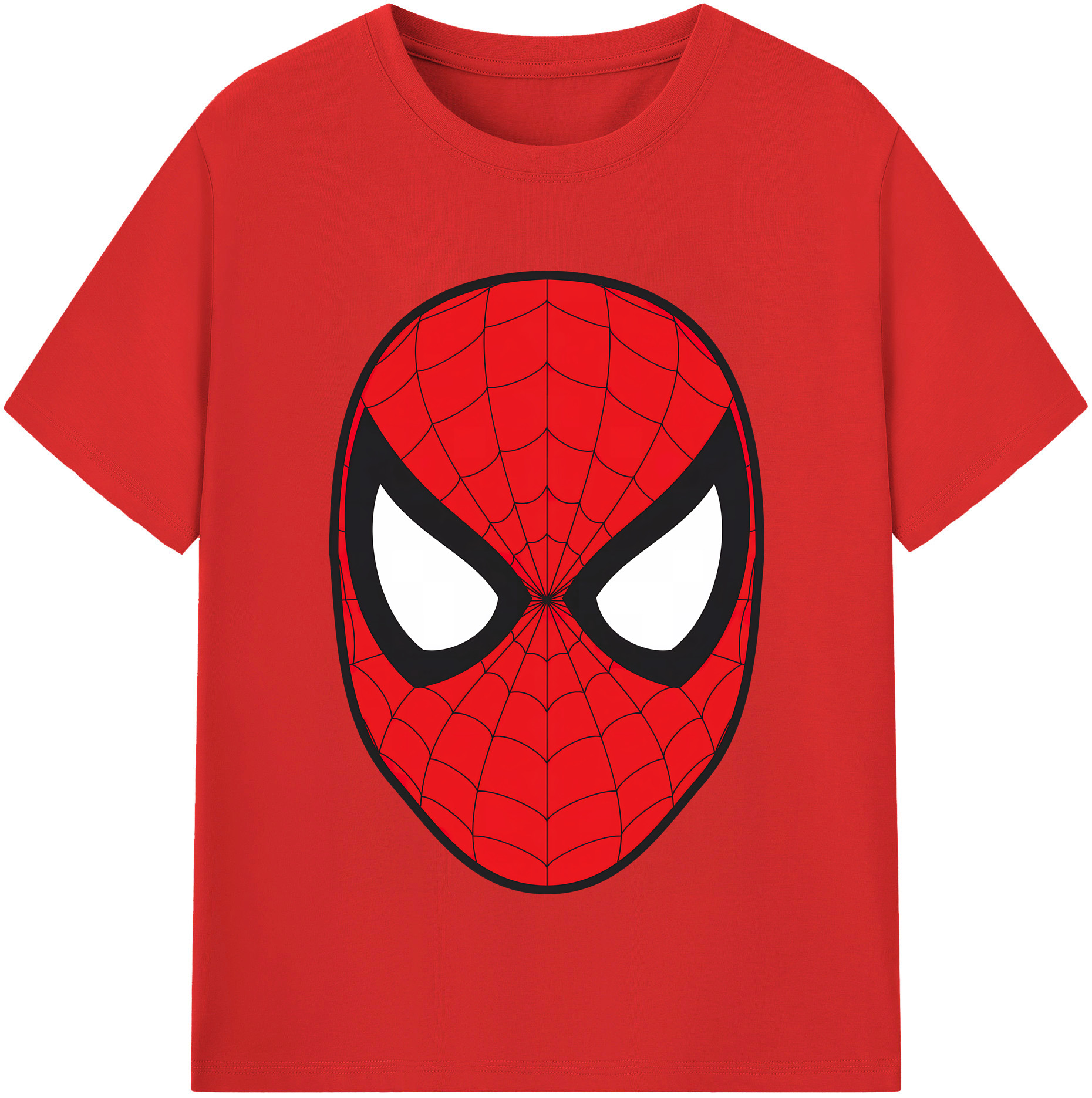 （画像用） Spider Man スパイダーマン レディースカジュアルプリントTシャツ（綿100％）