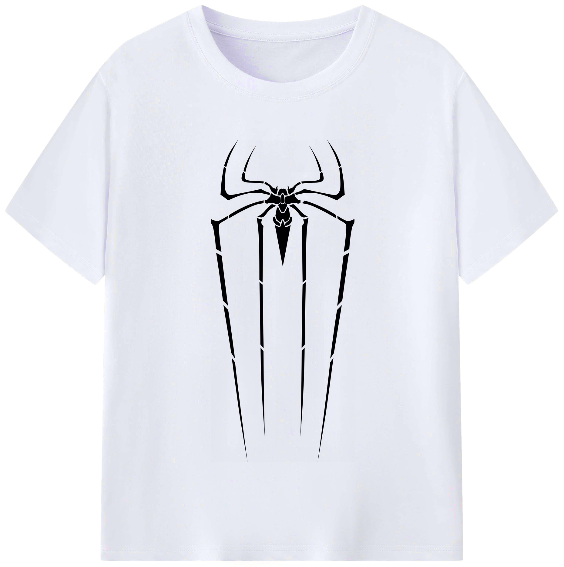 （画像用） Spider Man スパイダーマン レディースカジュアルプリントTシャツ（綿100％）
