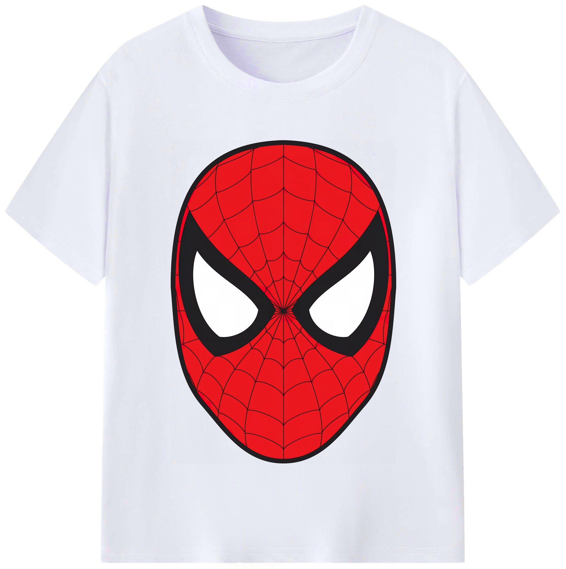 （画像用） Spider Man スパイダーマン レディースカジュアルプリントTシャツ（綿100％）