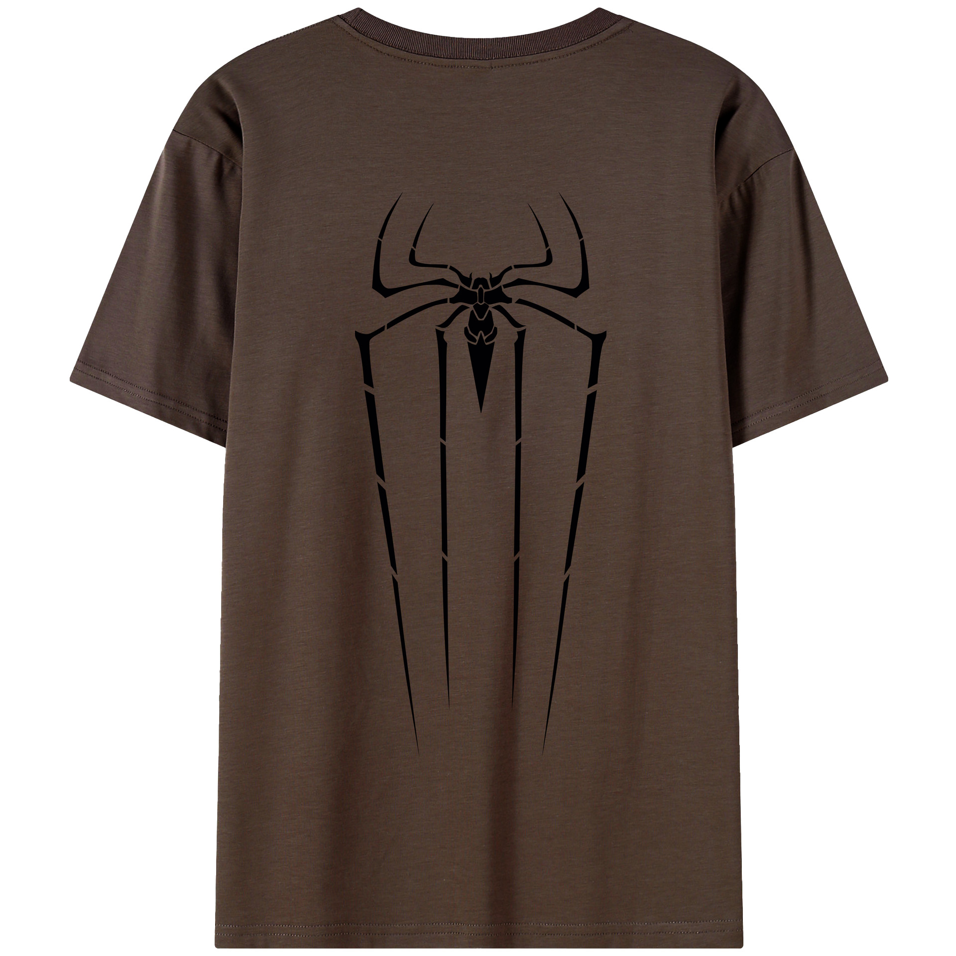 （画像用） Spider Man スパイダーマン 綿100％半袖Tシャツ（背面プリント）