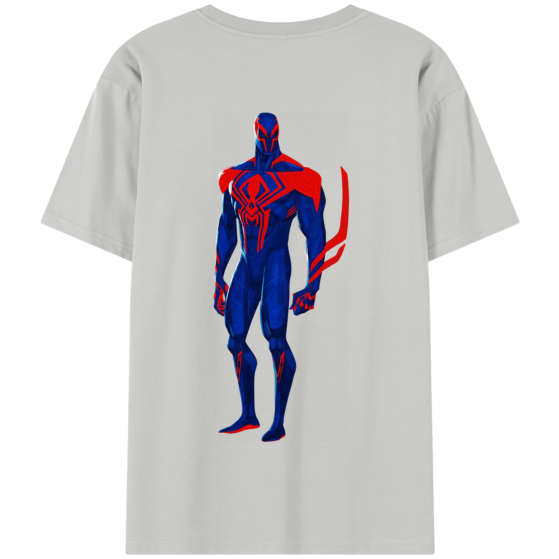 Spider Man スパイダーマン 綿100％半袖Tシャツ（背面プリント）