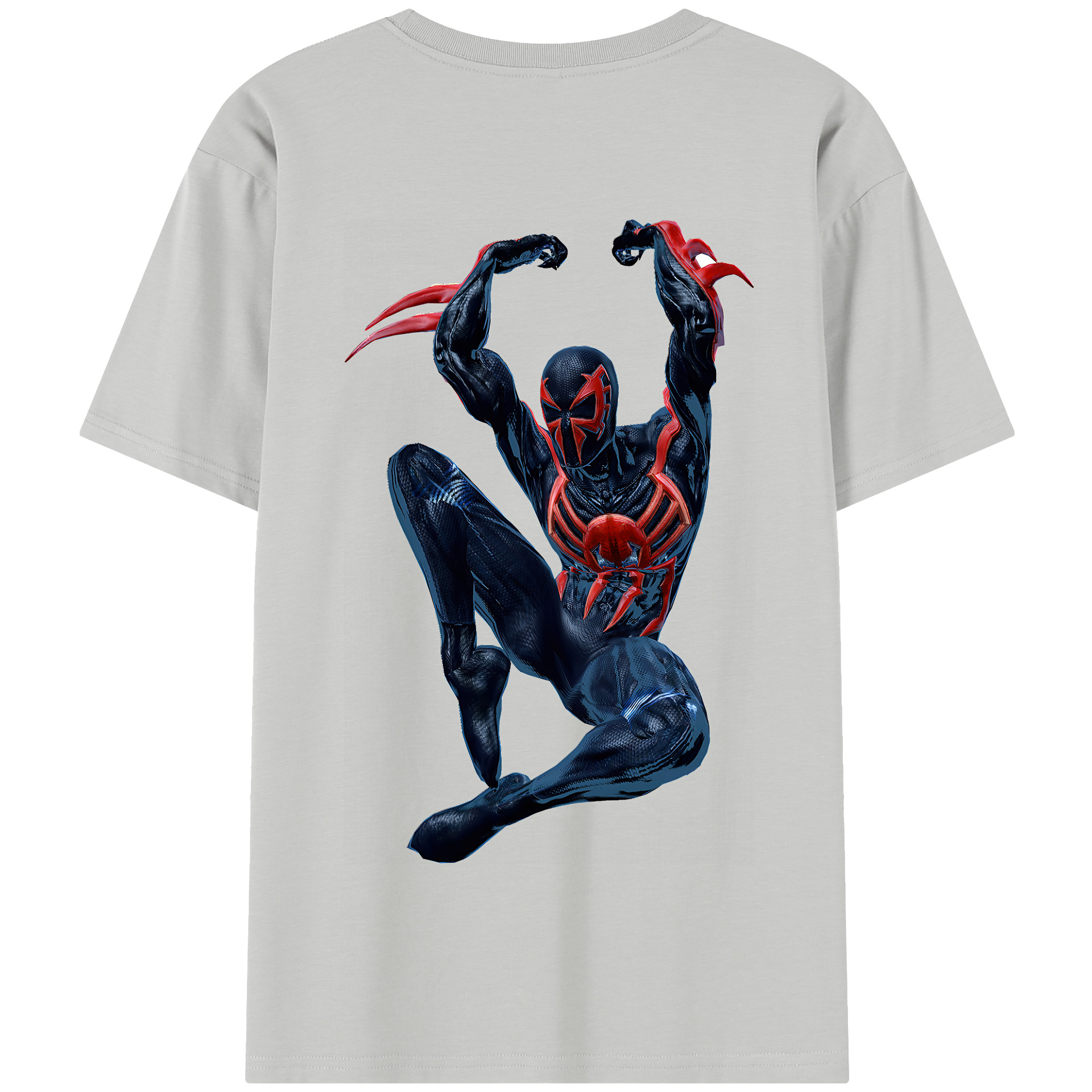 Spider Man スパイダーマン 綿100％半袖Tシャツ（背面プリント）