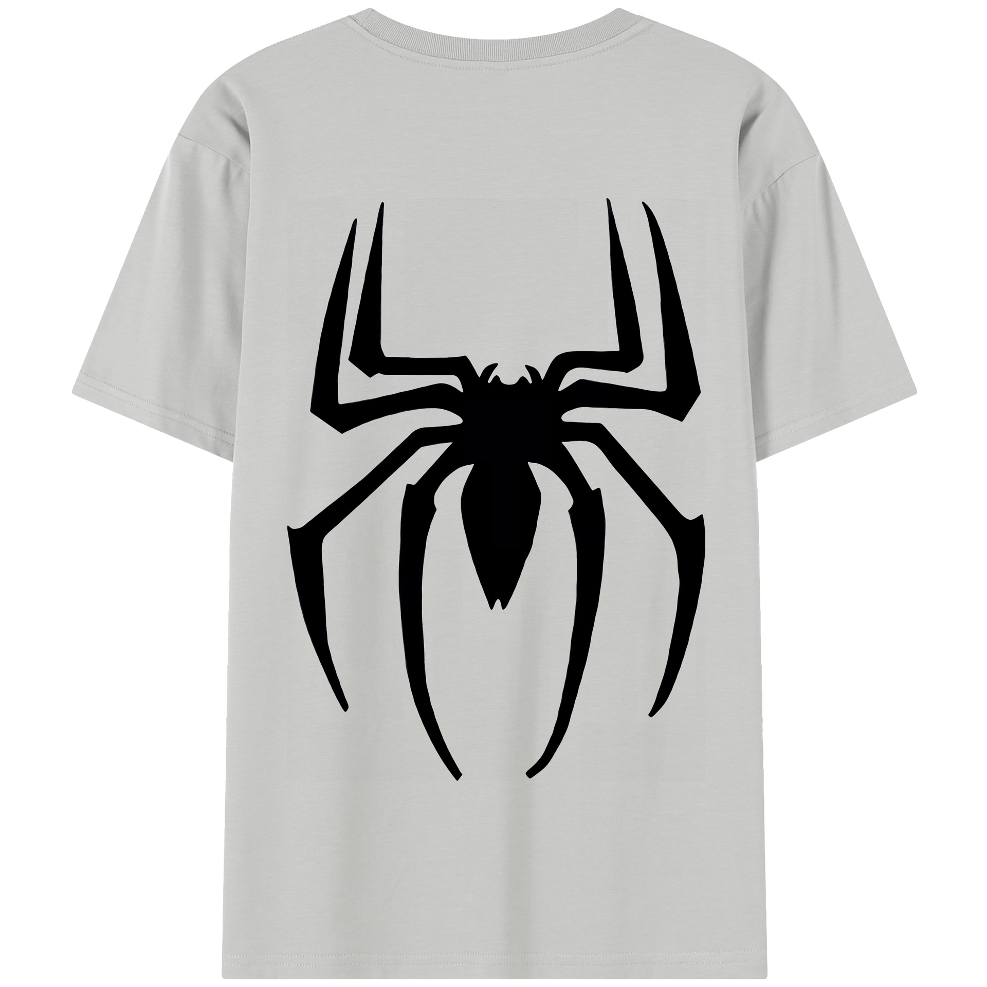 （画像用） Spider Man スパイダーマン 綿100％半袖Tシャツ（背面プリント）