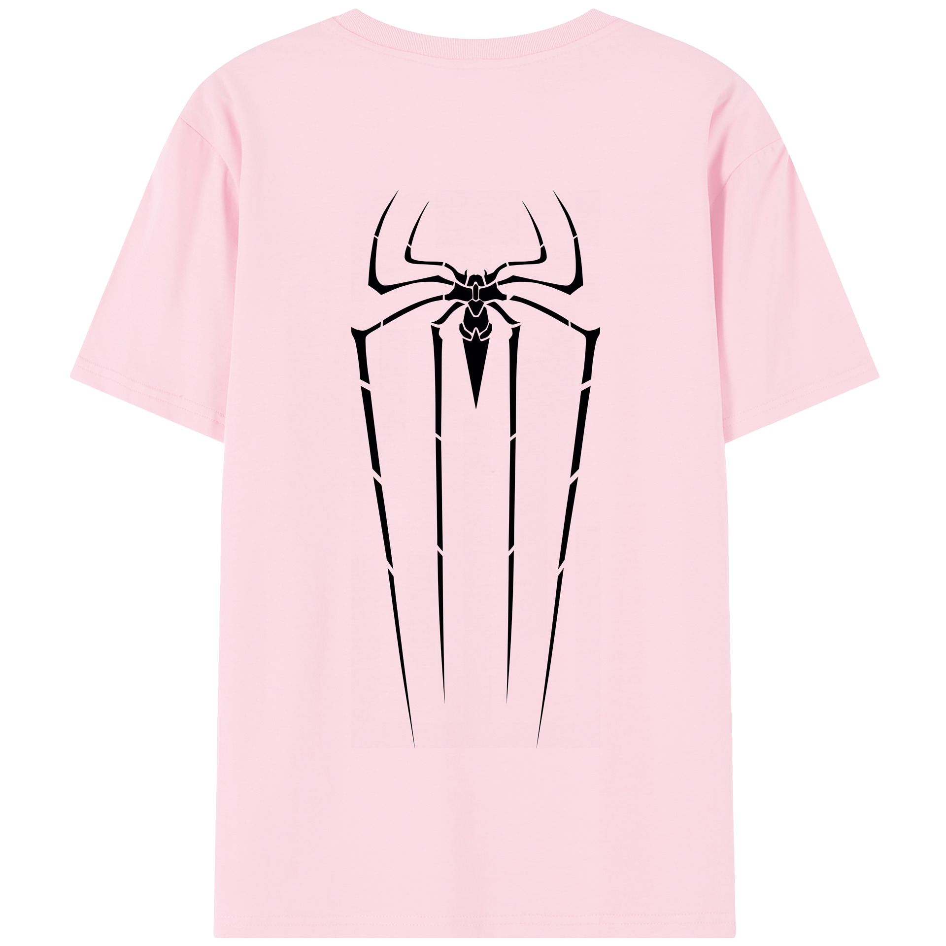 （画像用） Spider Man スパイダーマン 綿100％半袖Tシャツ（背面プリント）